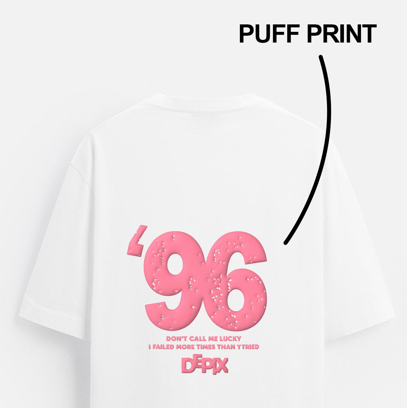 96 - White - T-shirt