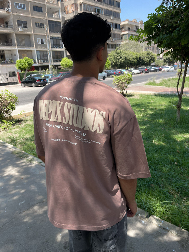Move Different Brown T-Shirt