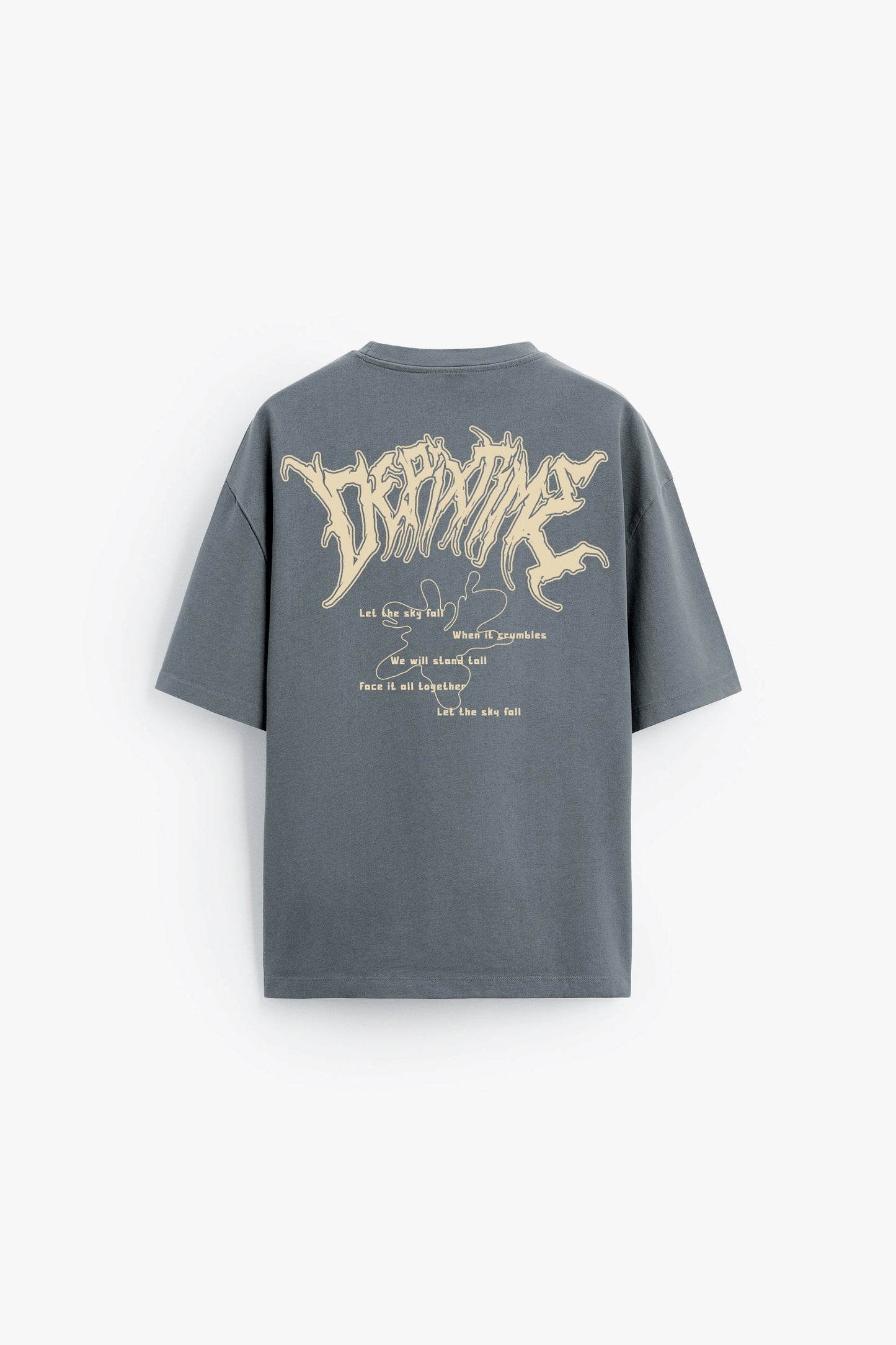 Sky fall - Gray - T-shirt