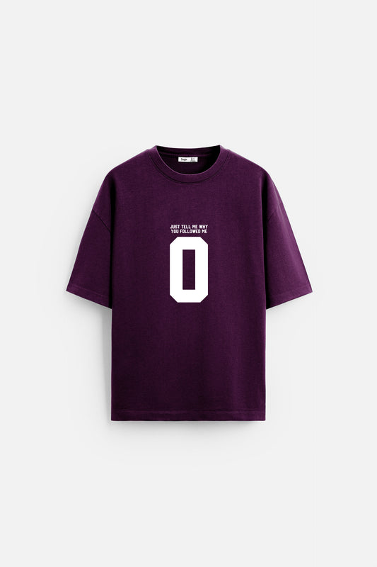 Followed me - Dark Purple - T-shirt