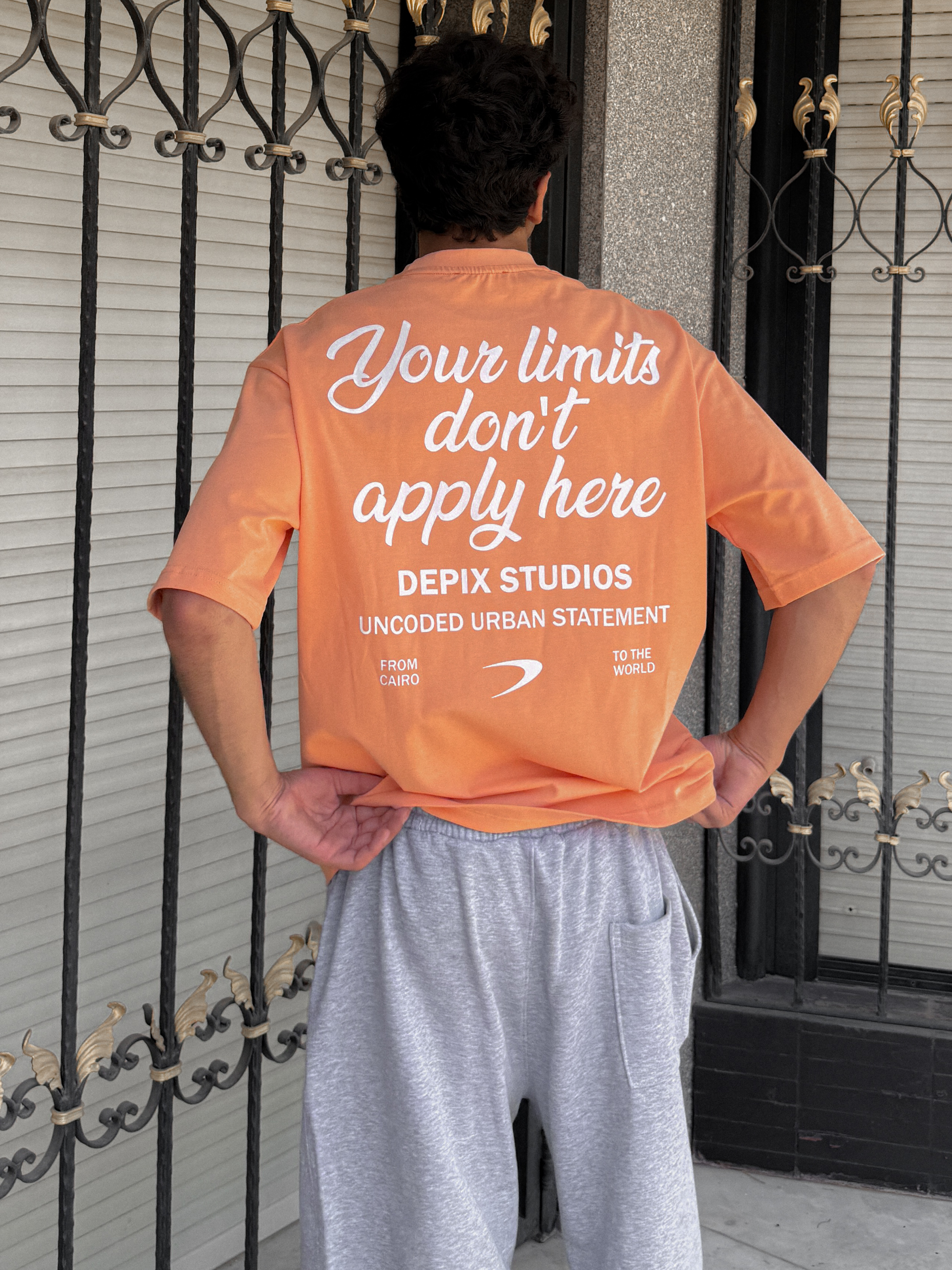No Limits Orange T-Shirt
