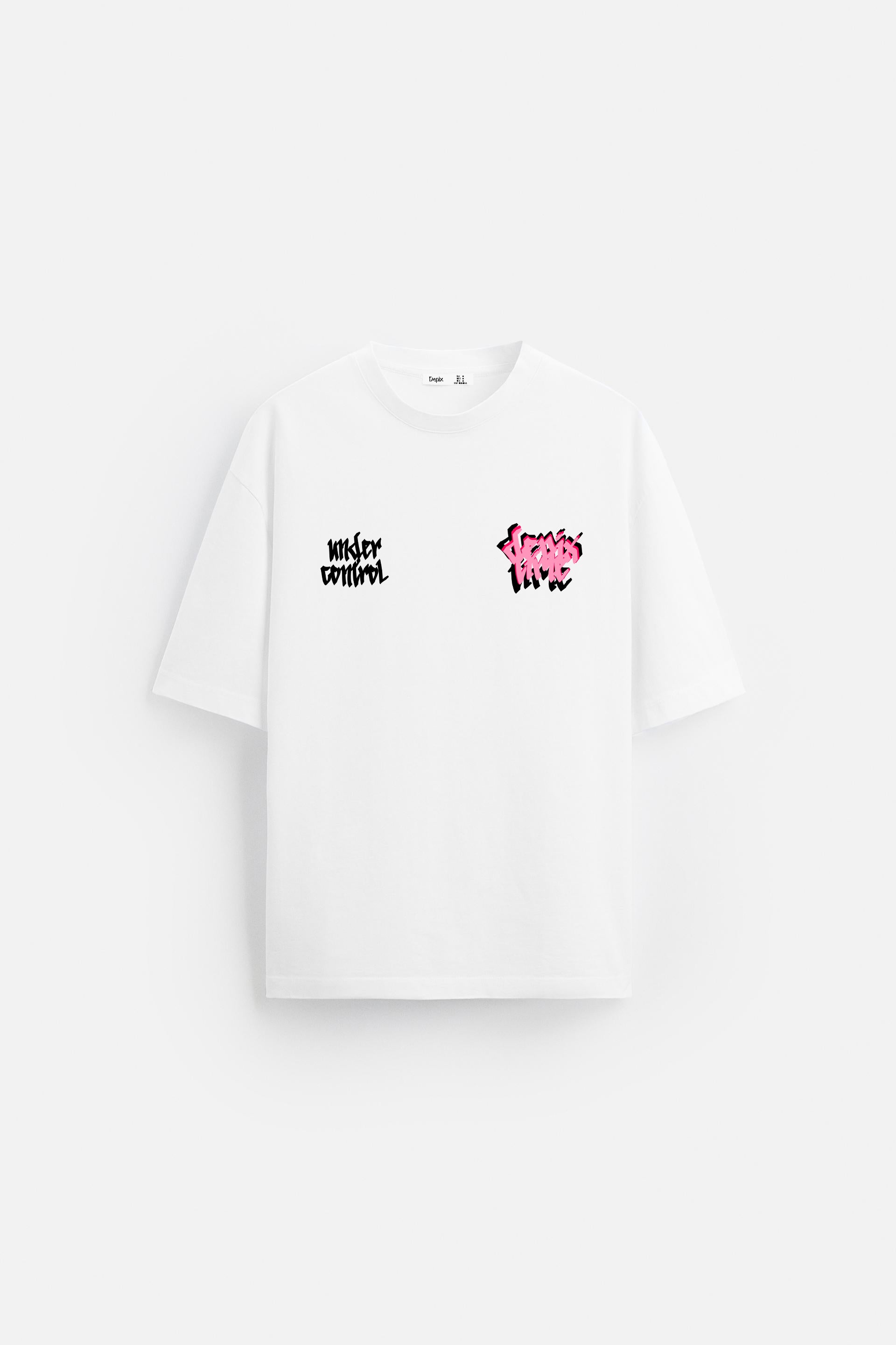 86 White T-shirt-7002