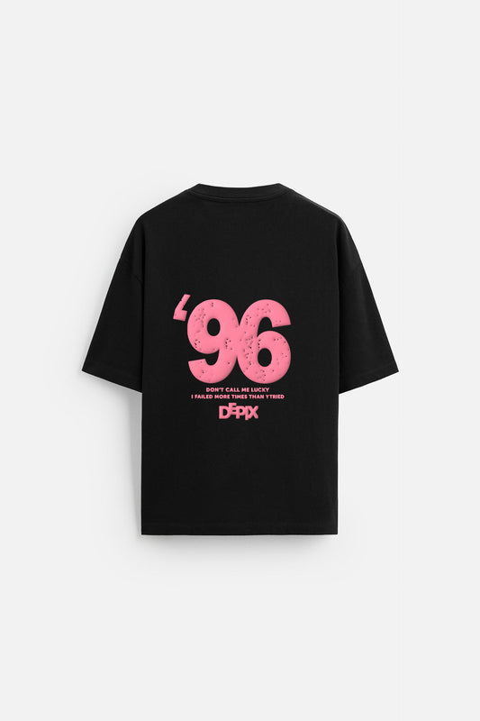96 - Black - T-shirt