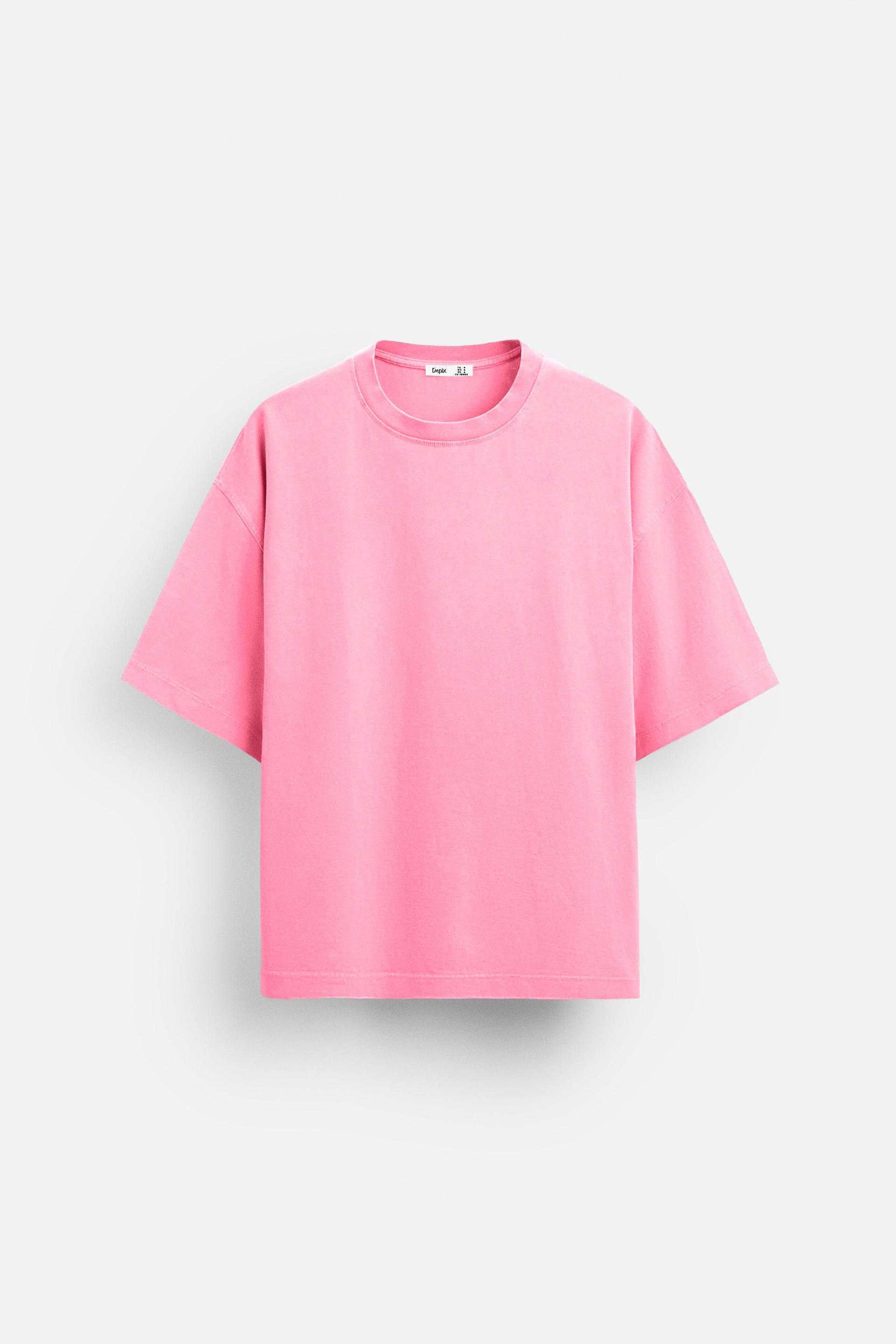 Basic - Pink - T-shirt-7700