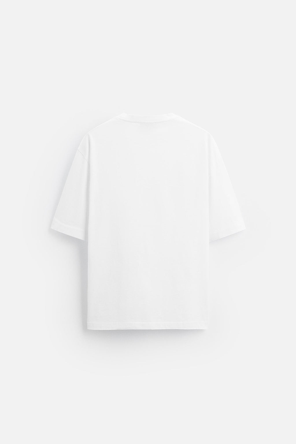 Basic - White - T-shirt-7700