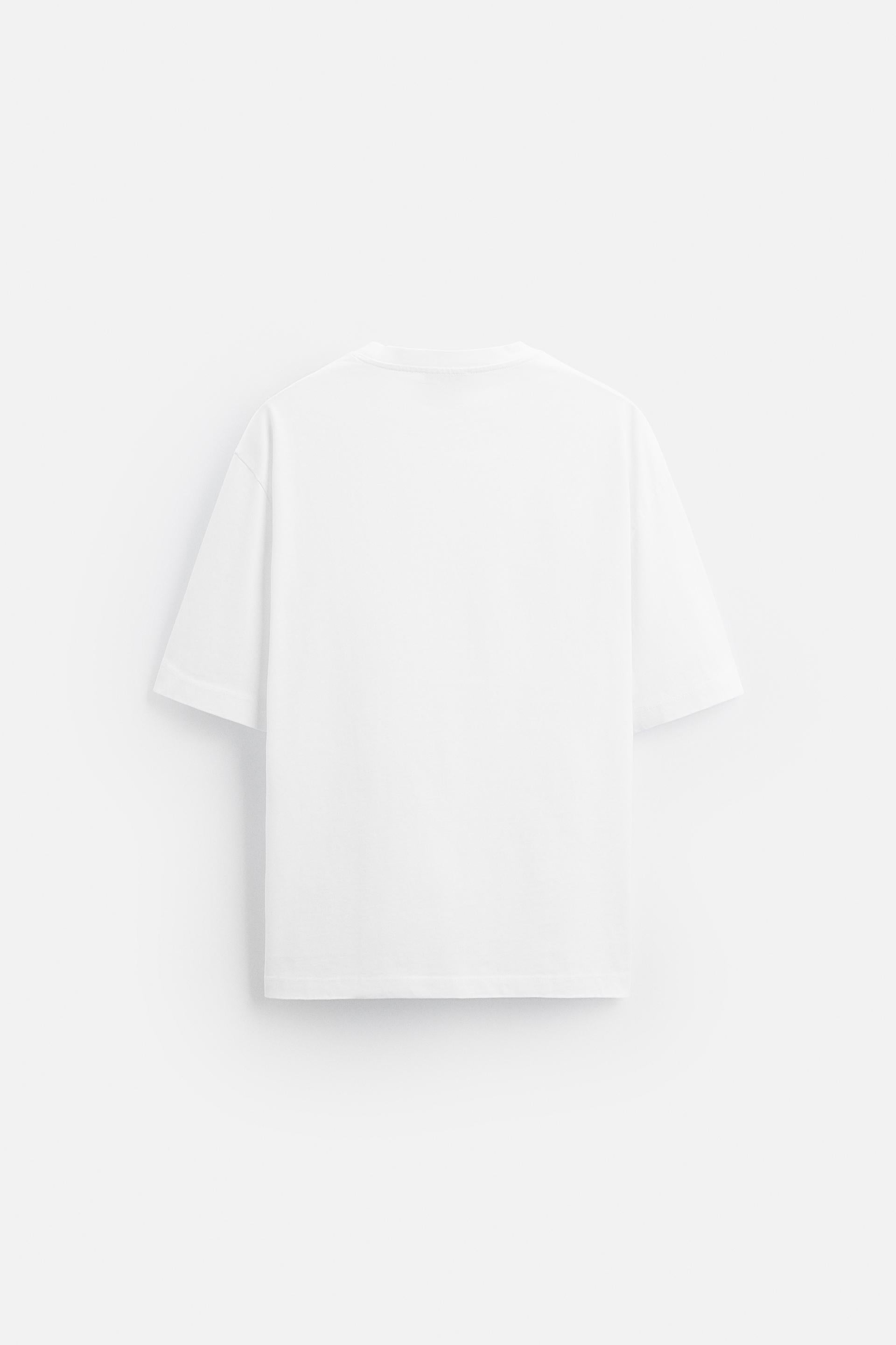 Basic - White - T-shirt-7700