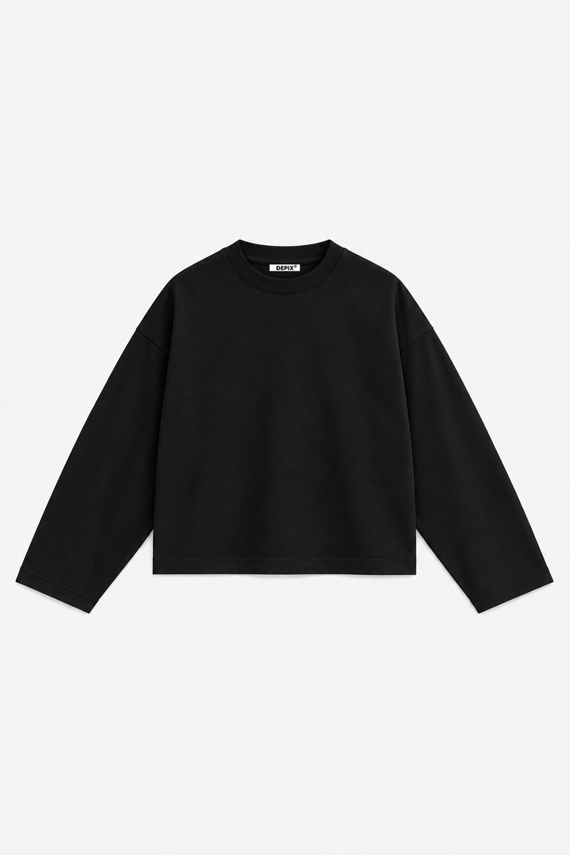 Black - Basic Long Sleeve