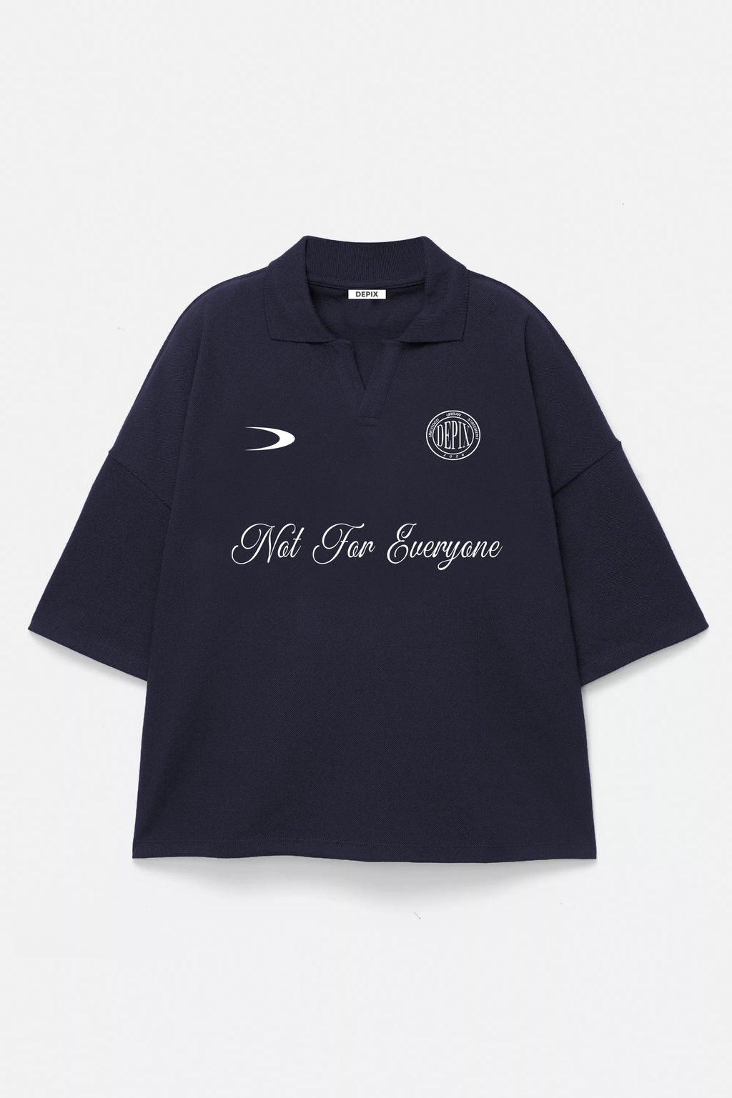 Not For EveryOne Dark Blue Polo