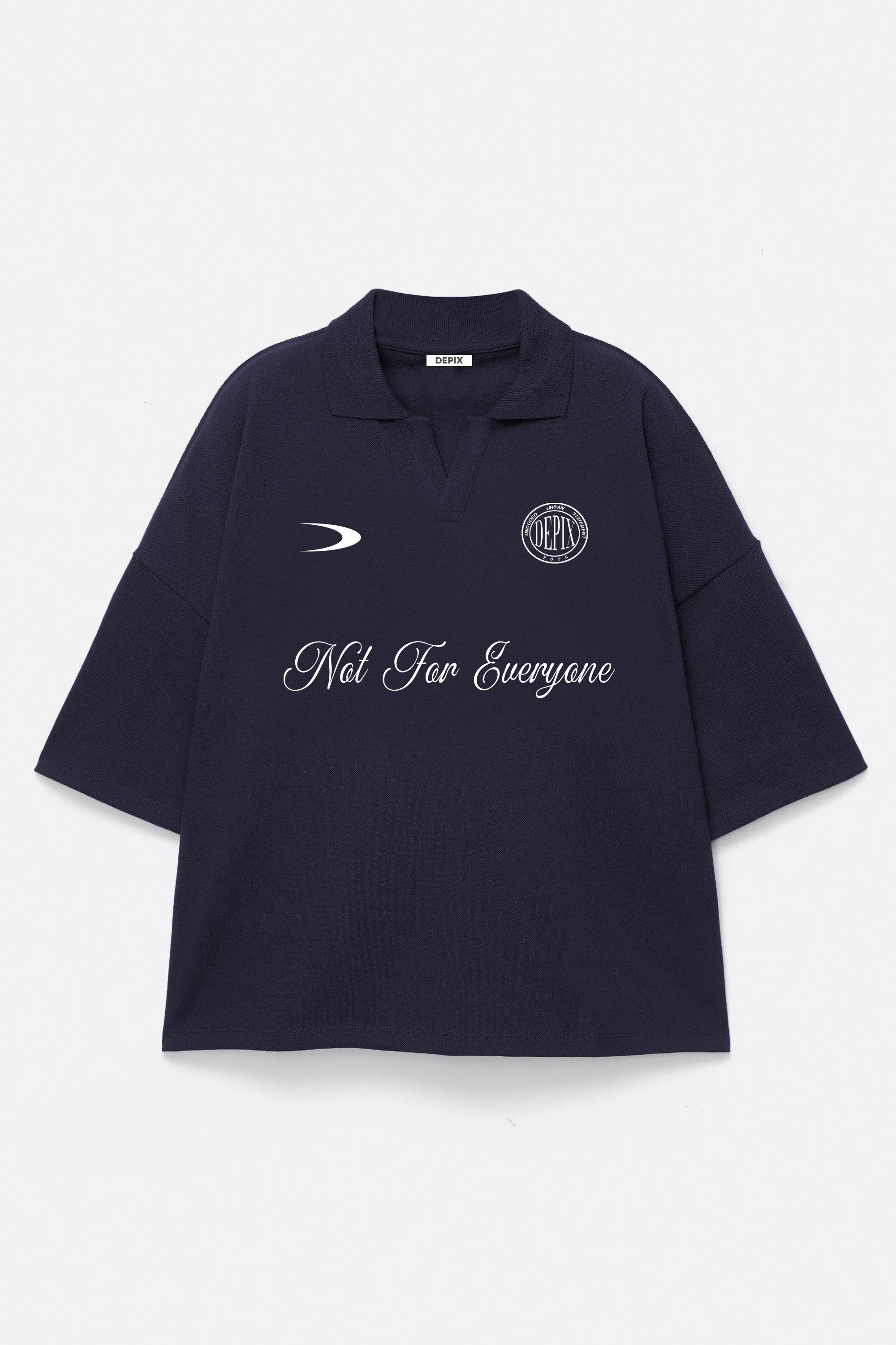 Not For EveryOne Dark Blue Polo