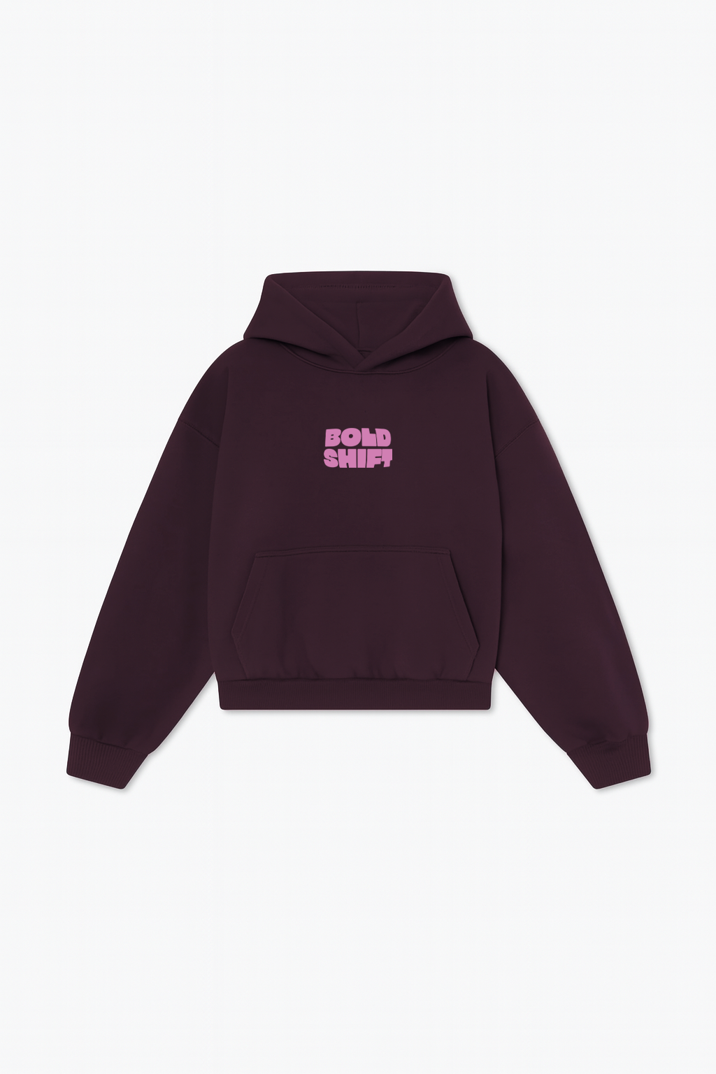 Bold Shift Burgundy Hoodie