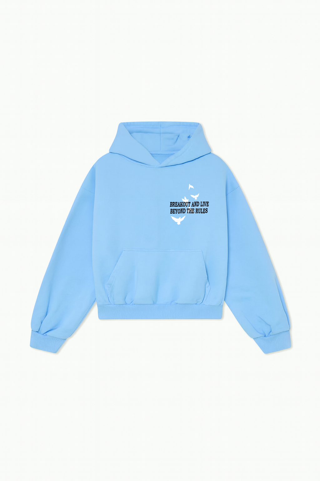 Break Out Baby Blue Hoodie