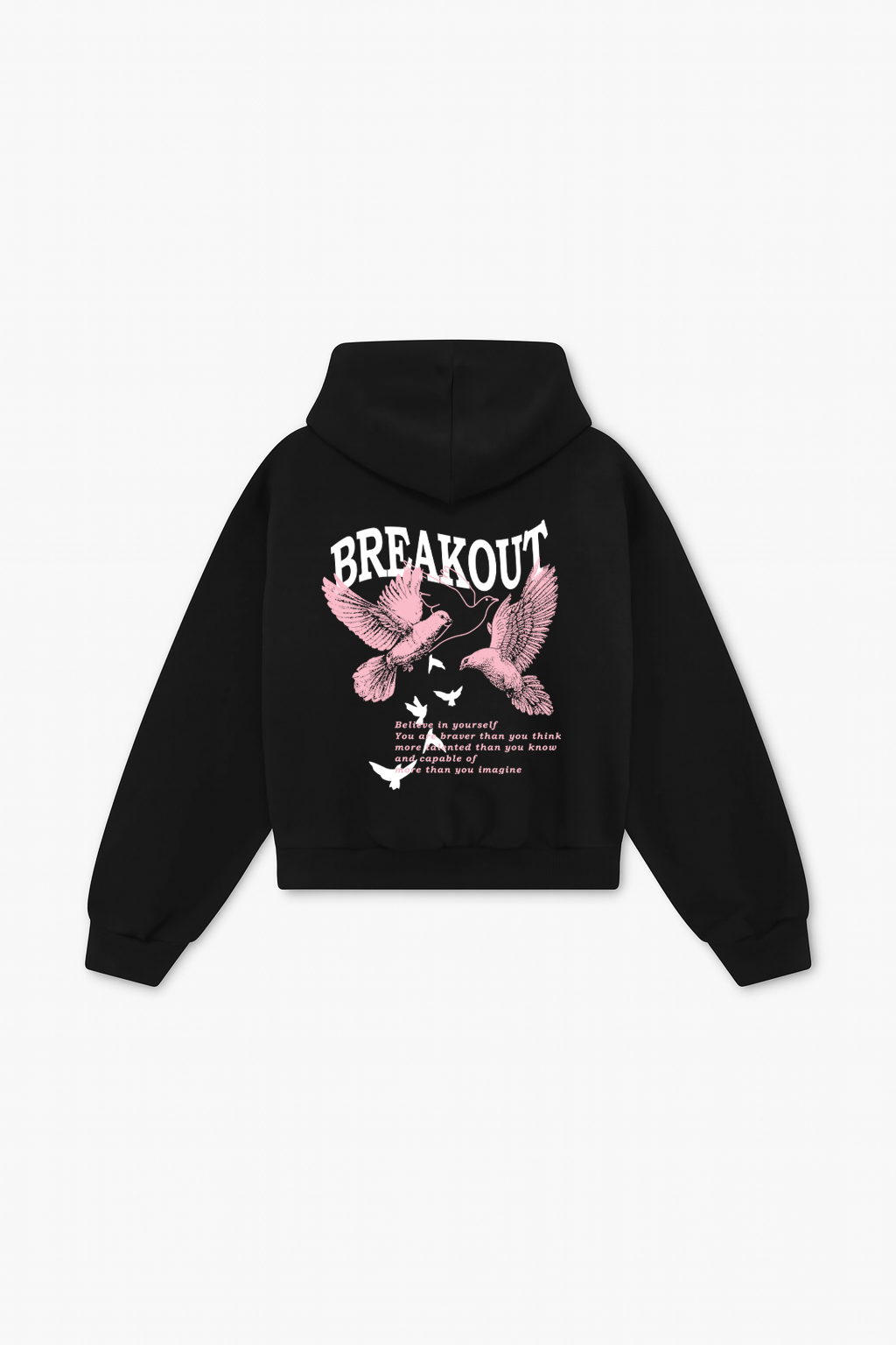 Break Out Black Hoodie
