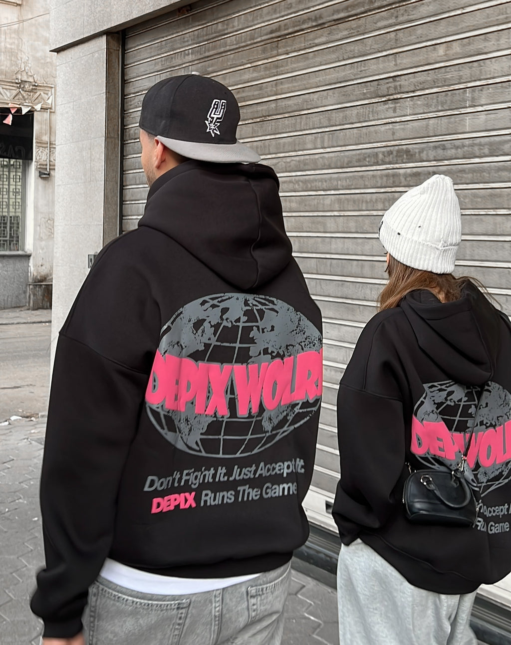 Black DepixWorld Hoodie