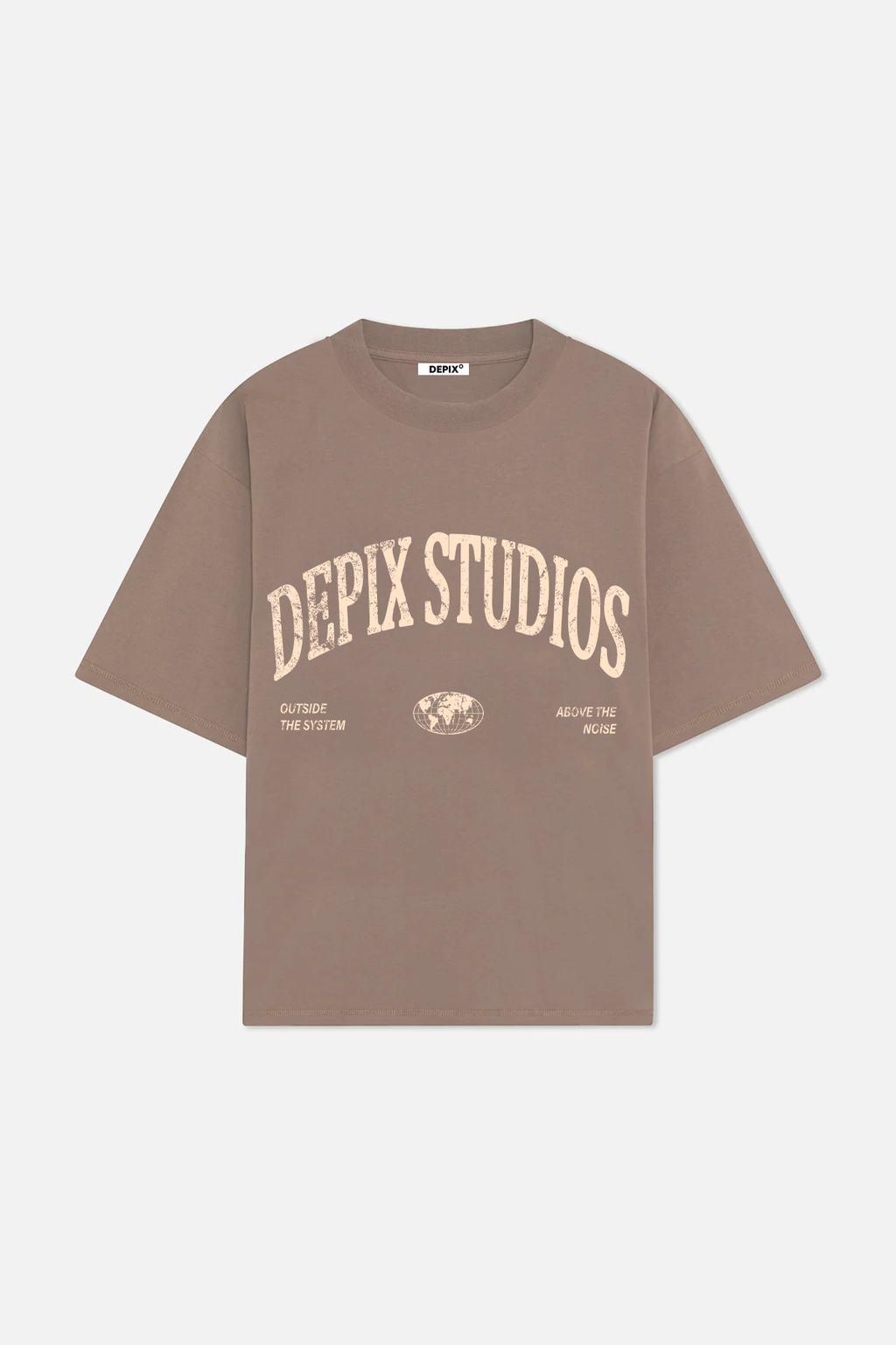 Above The Noise Brown T-Shirt