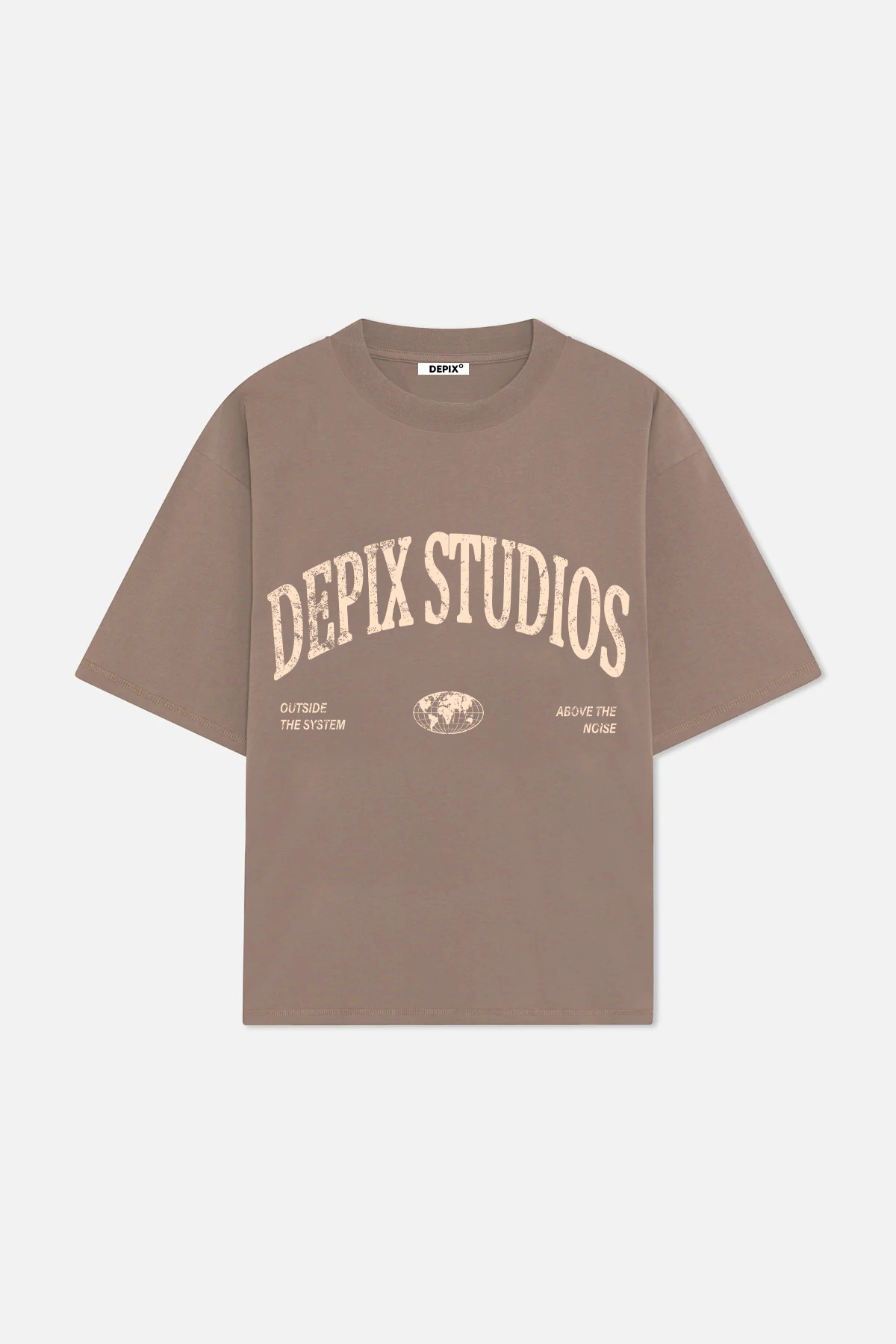 Above The Noise Brown T-Shirt