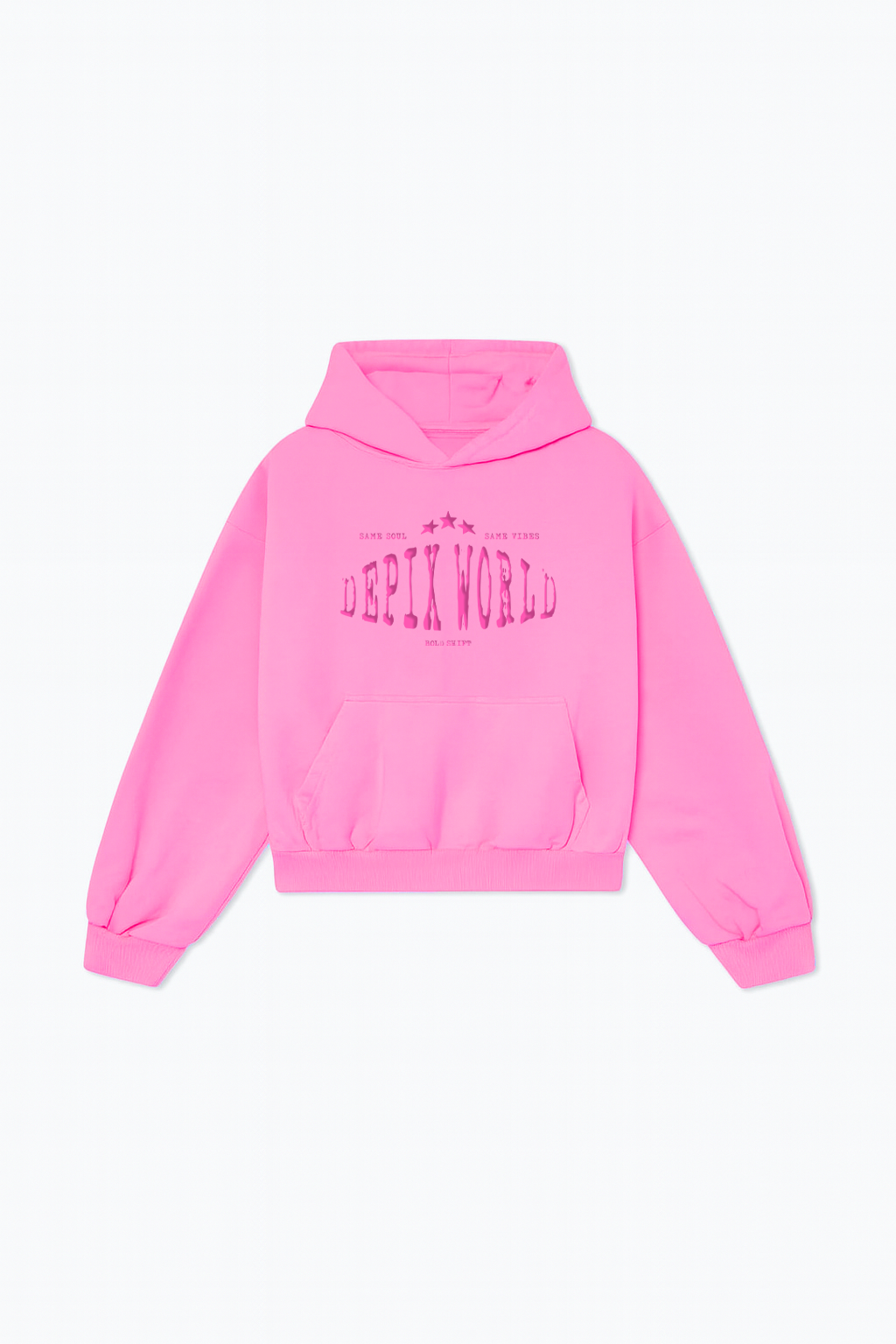 Depix Rubber Pink Hoodie