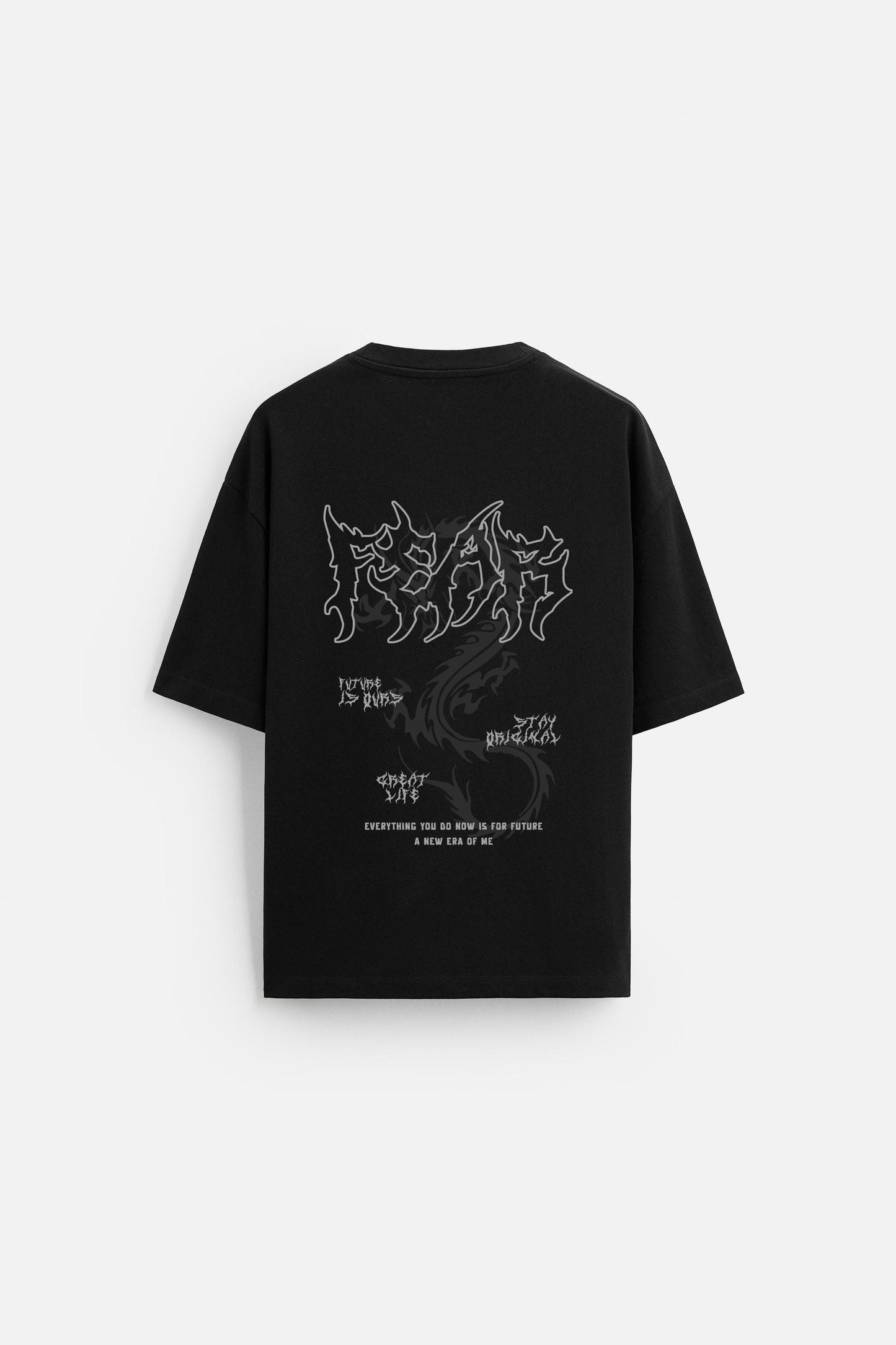 Fear Black T-shirt