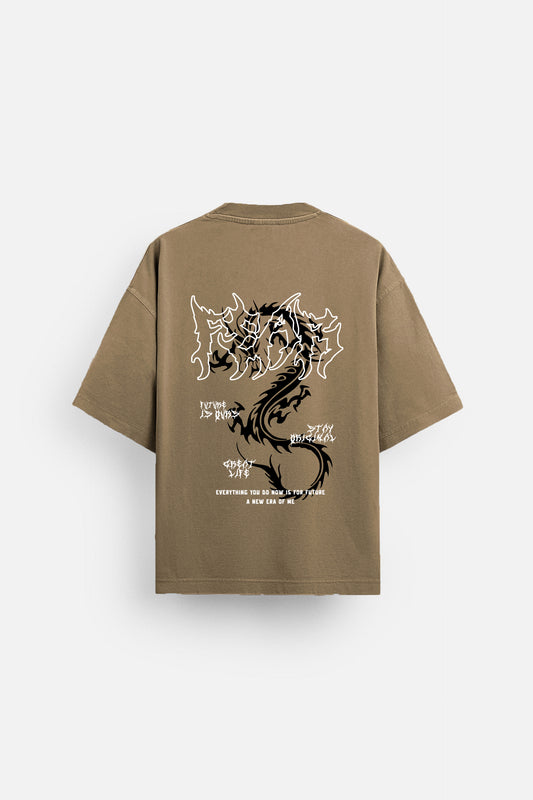 Fear - Brown - T-shirt