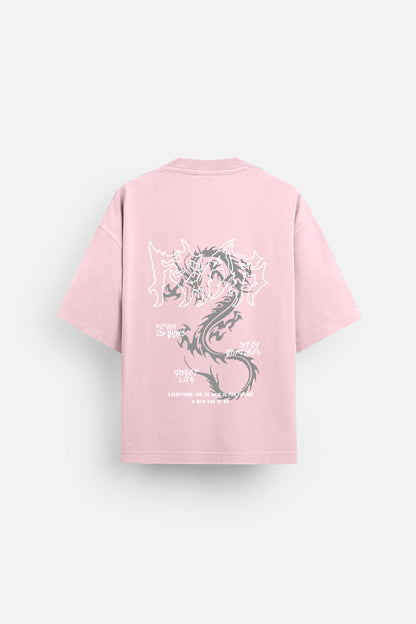 Fear light pink T-shirt