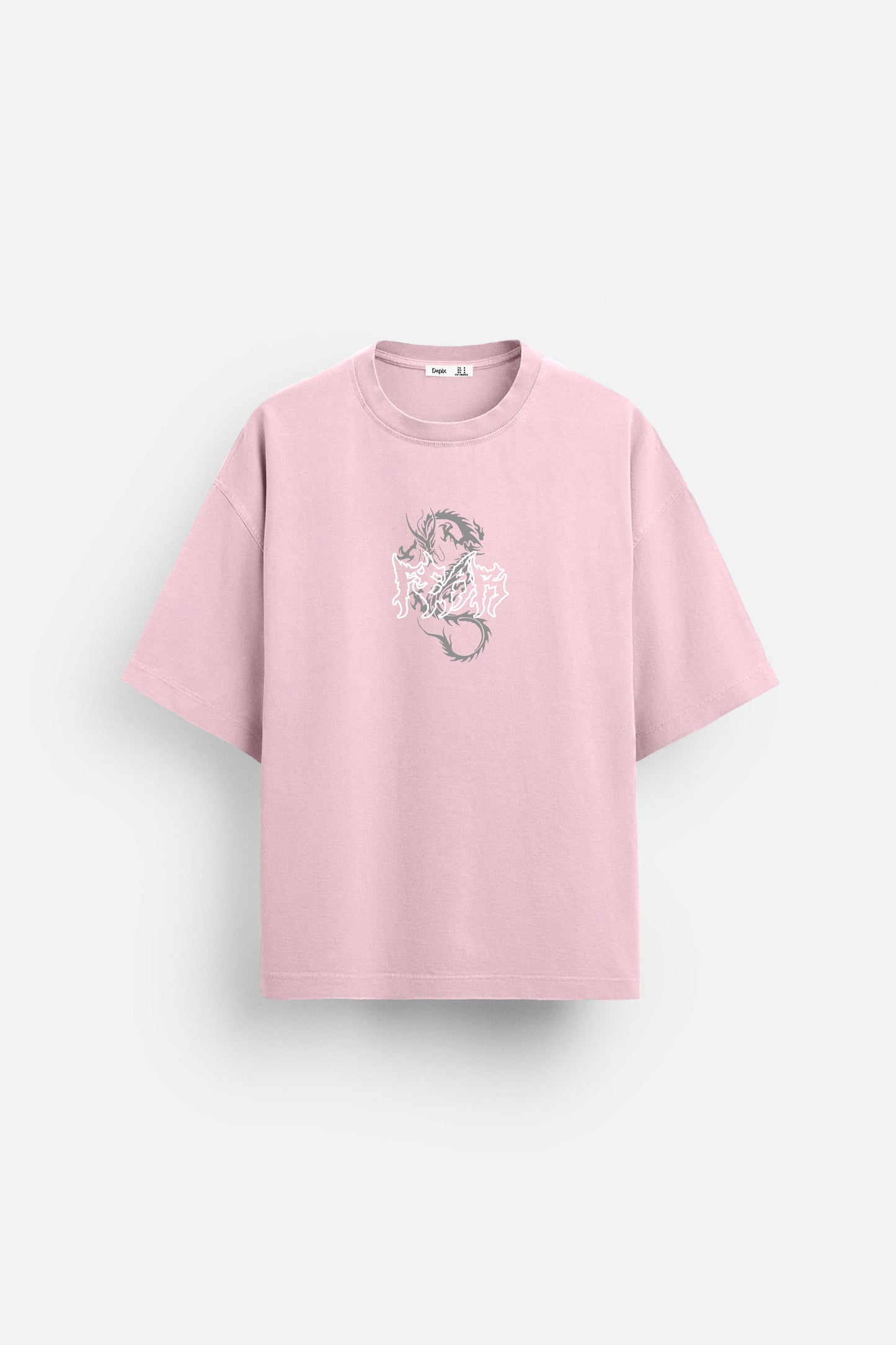 Fear light pink T-shirt