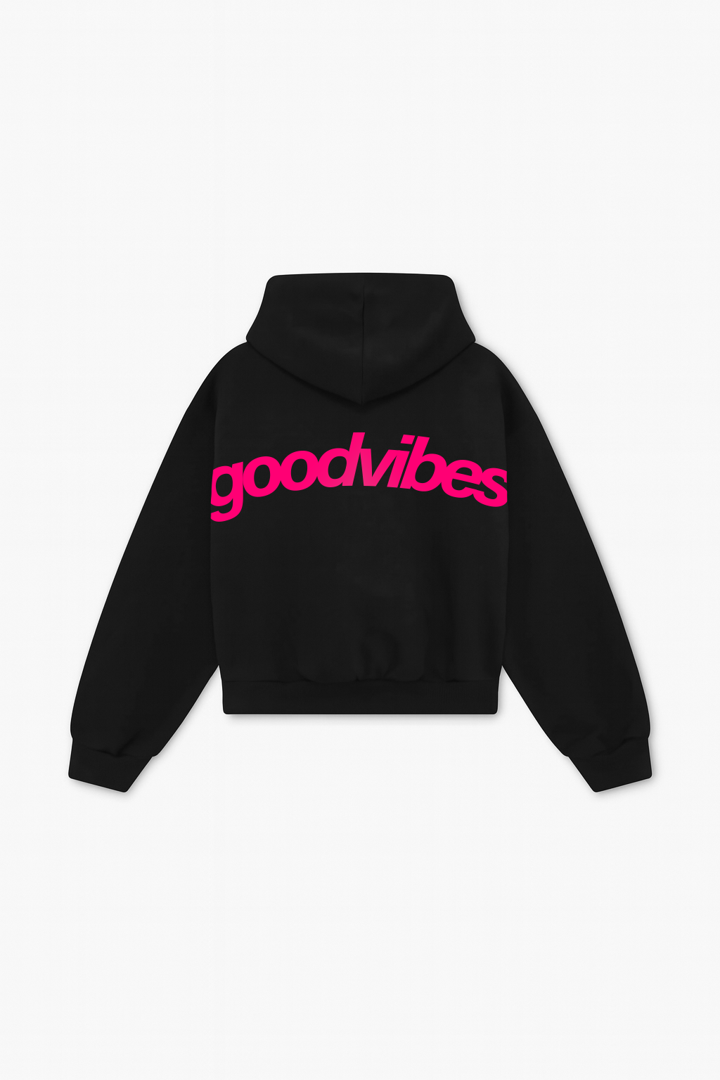 Good Vibes Black Hoodie