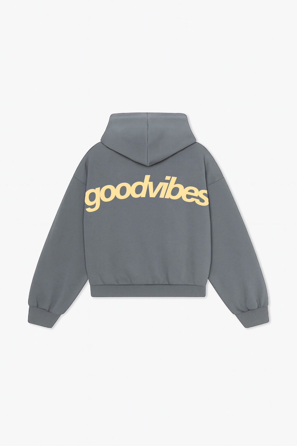 Good Vibes Gray Hoodie