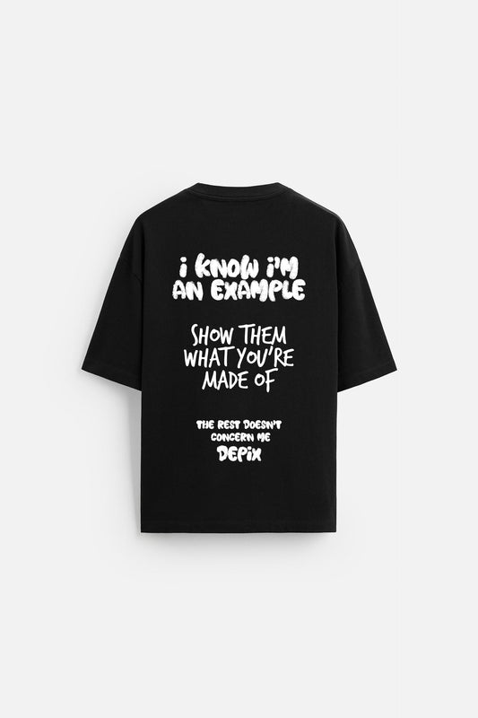 Example - Black - T-shirt