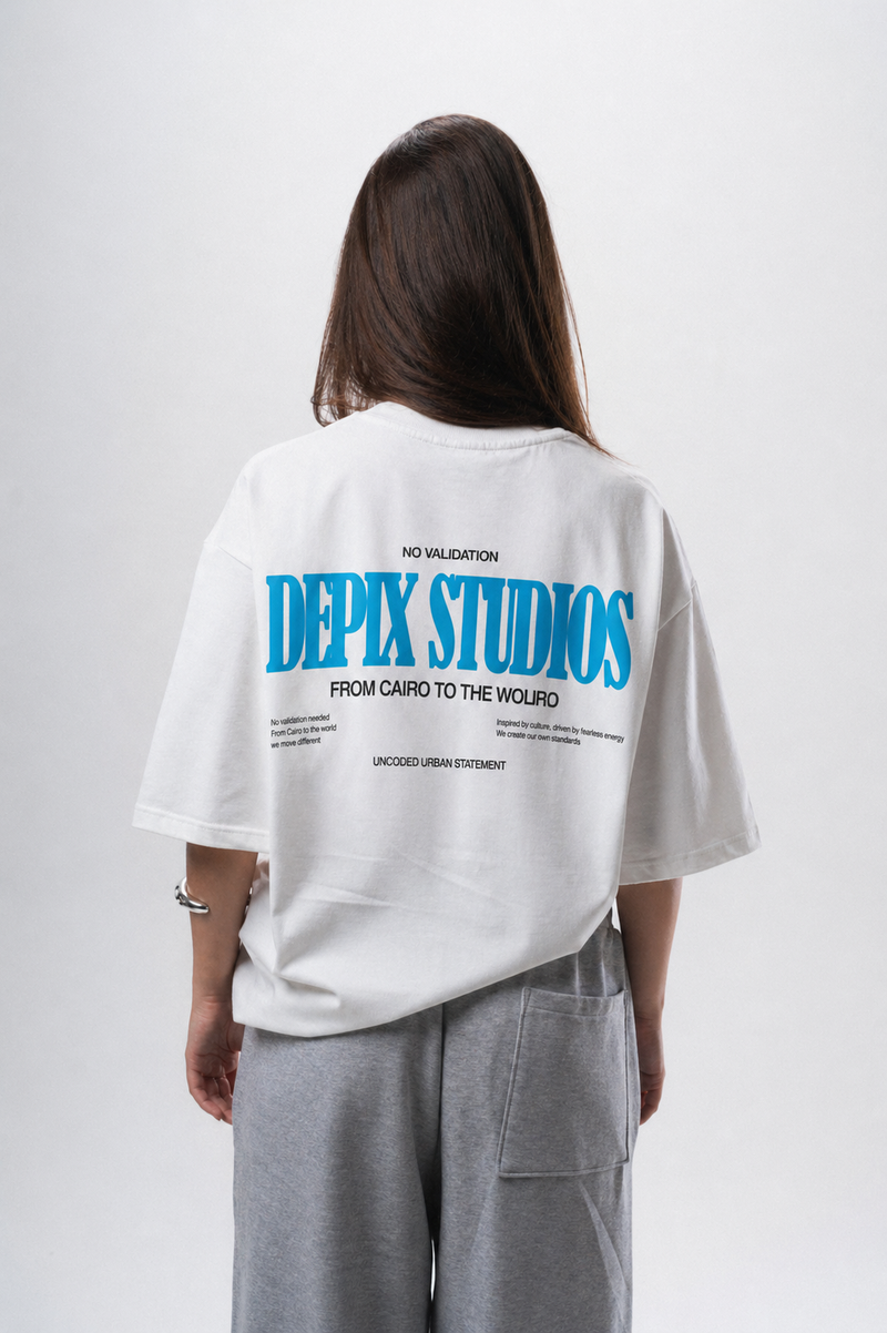 Move Different White T-Shirt