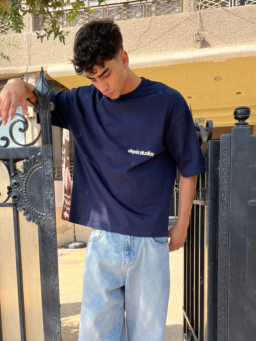 Sun Dark Blue T-Shirt