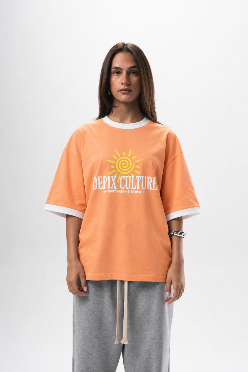 Depix Culture Orange T-Shirt