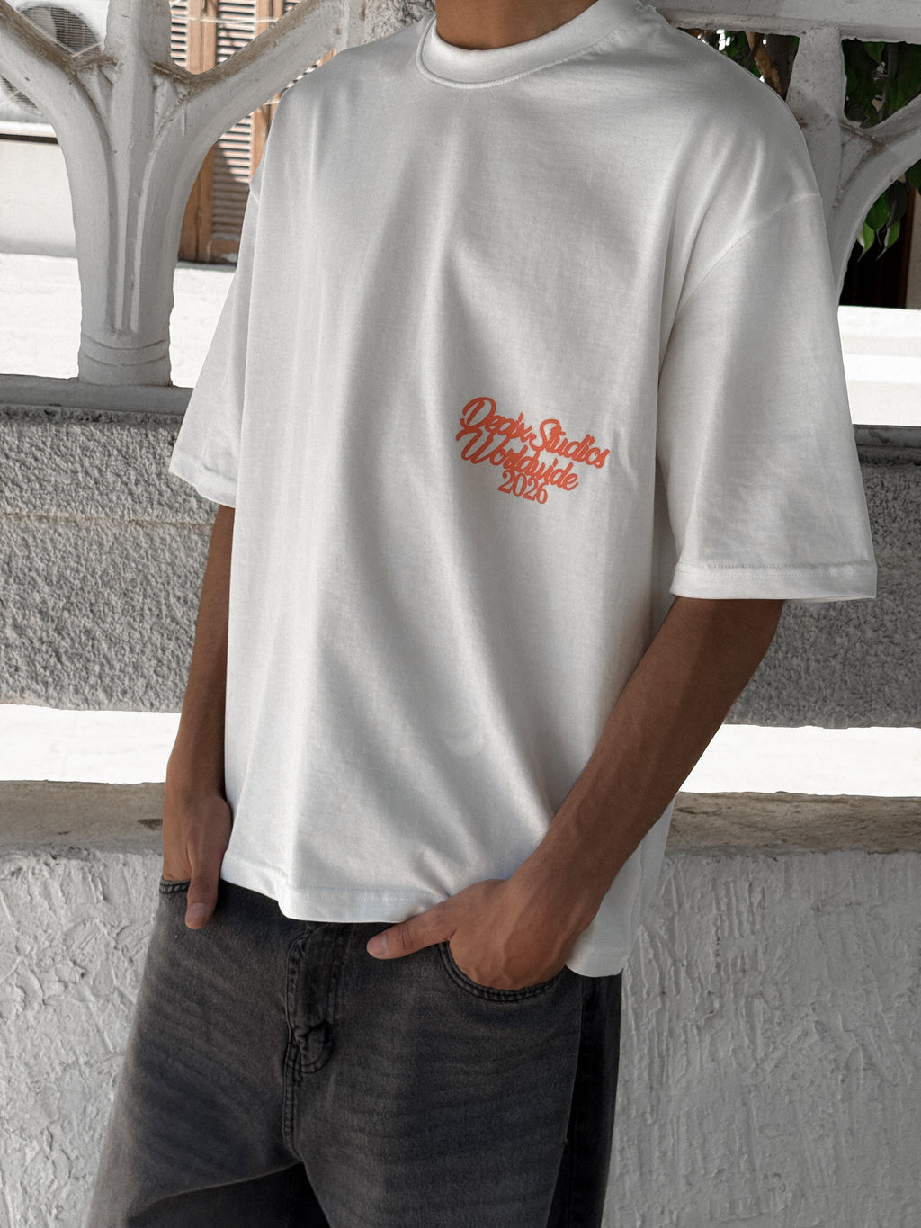 No Limits White T-Shirt
