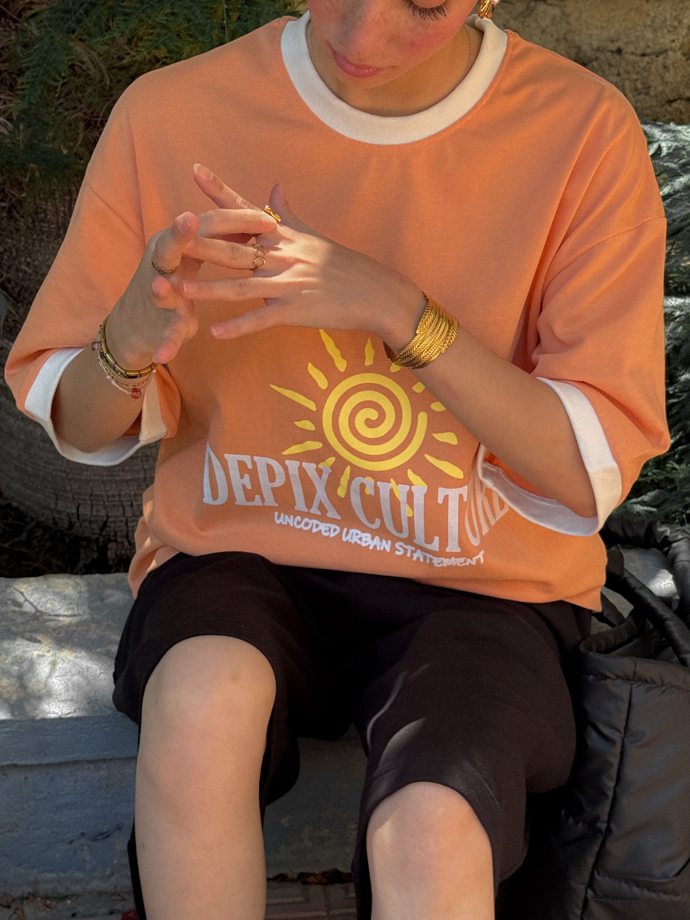 Depix Culture Orange T-Shirt