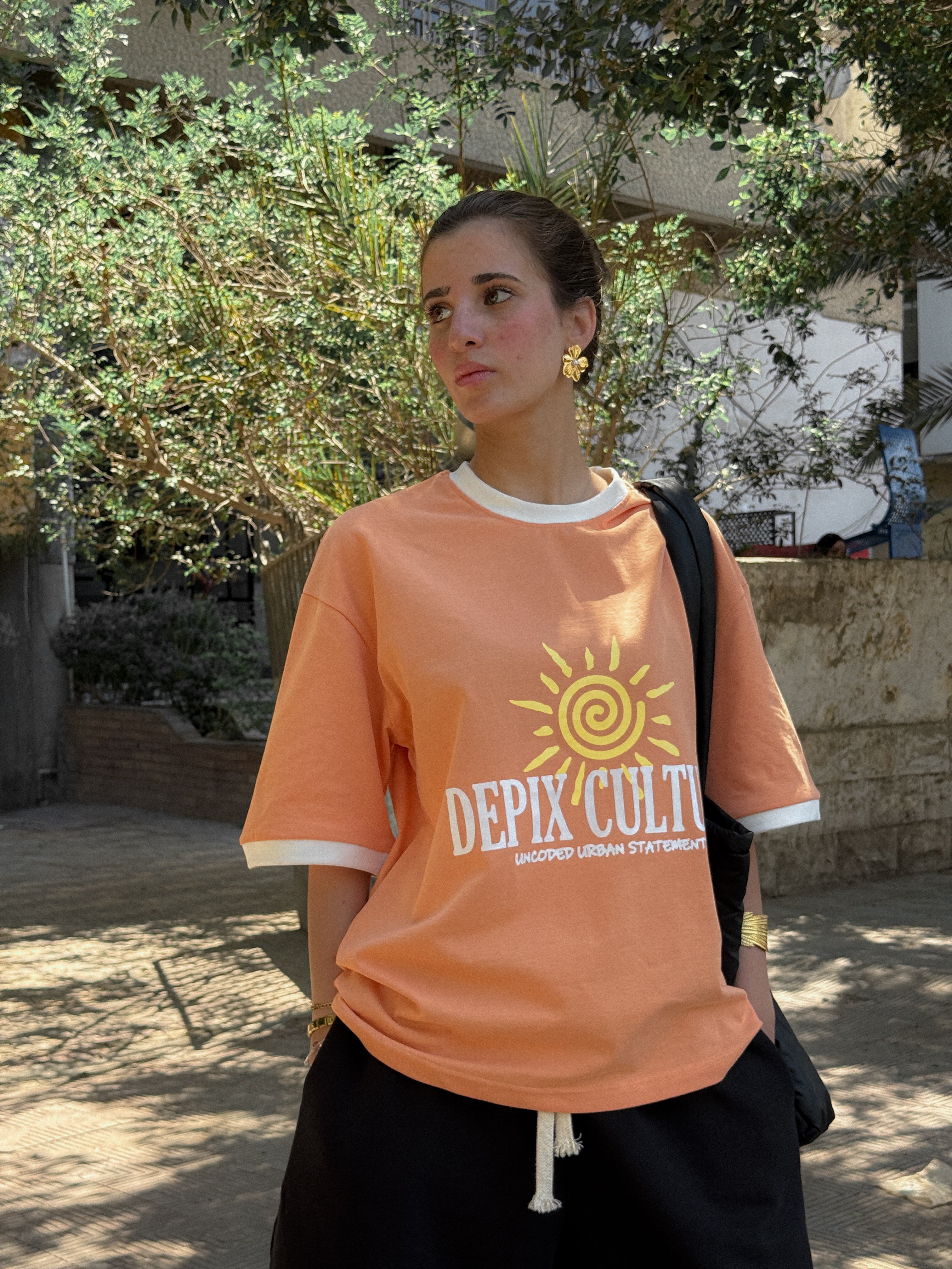 Depix Culture Orange T-Shirt