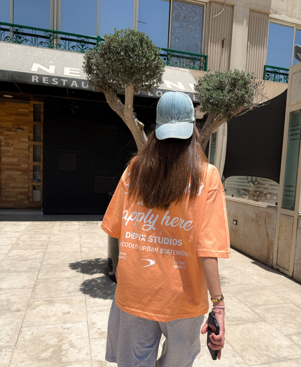 No Limits Orange T-Shirt