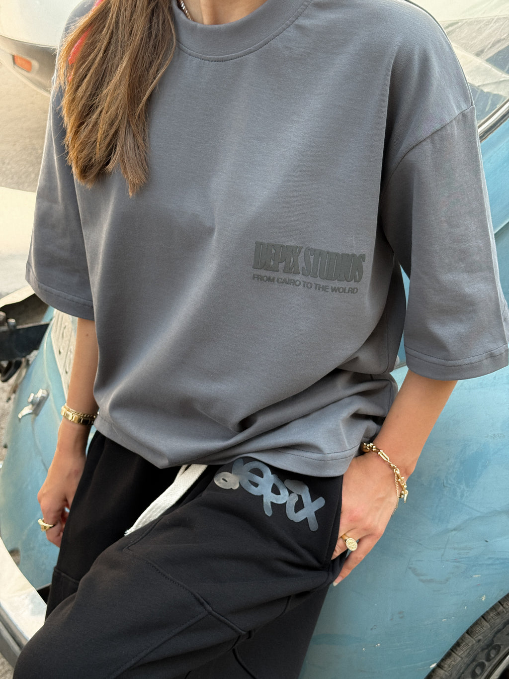 Move Different .Gray T-Shirt