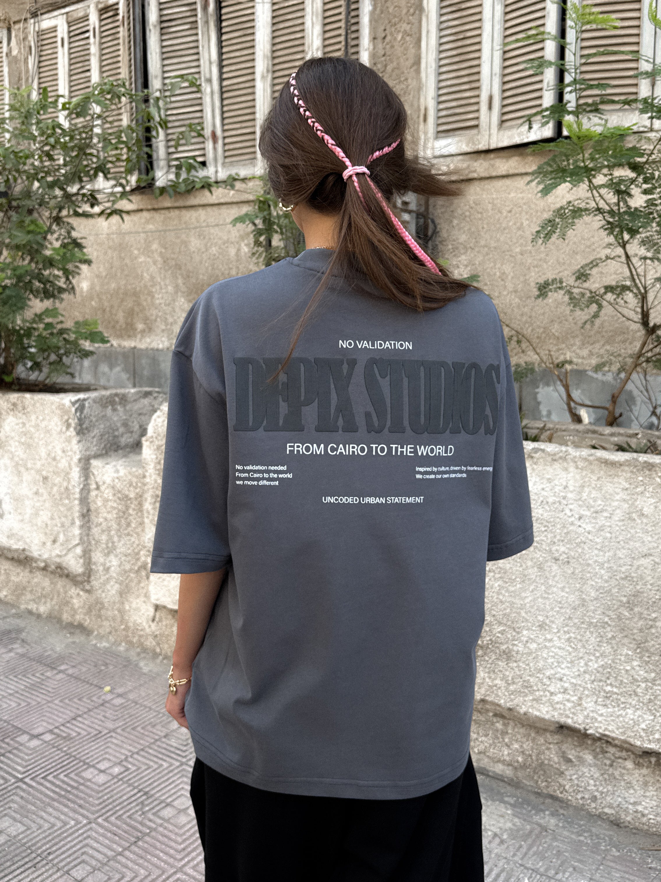 Move Different .Gray T-Shirt