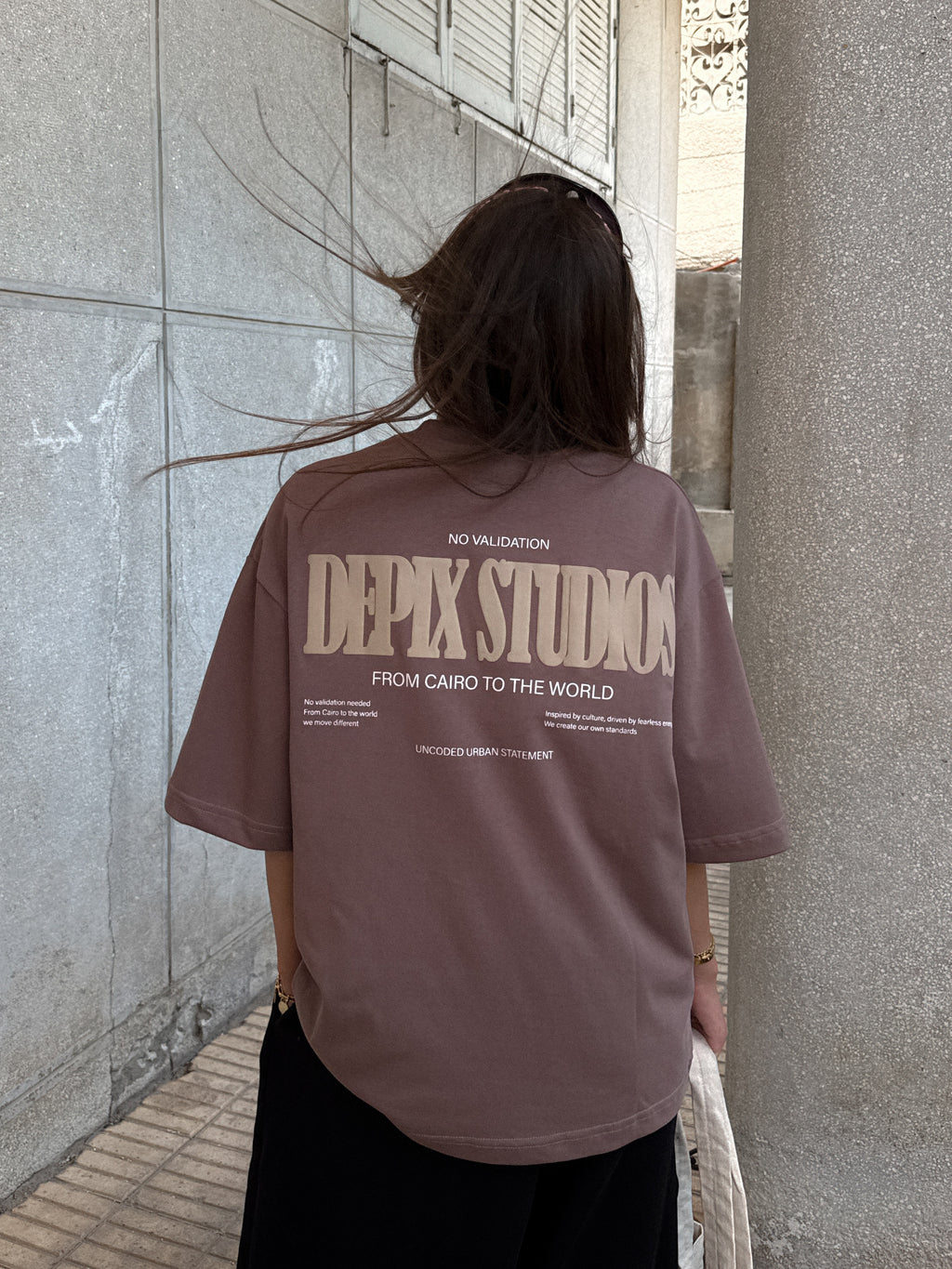 Move Different Brown T-Shirt