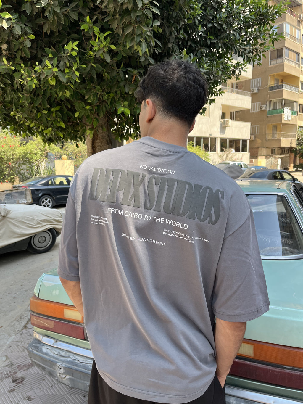 Move Different .Gray T-Shirt