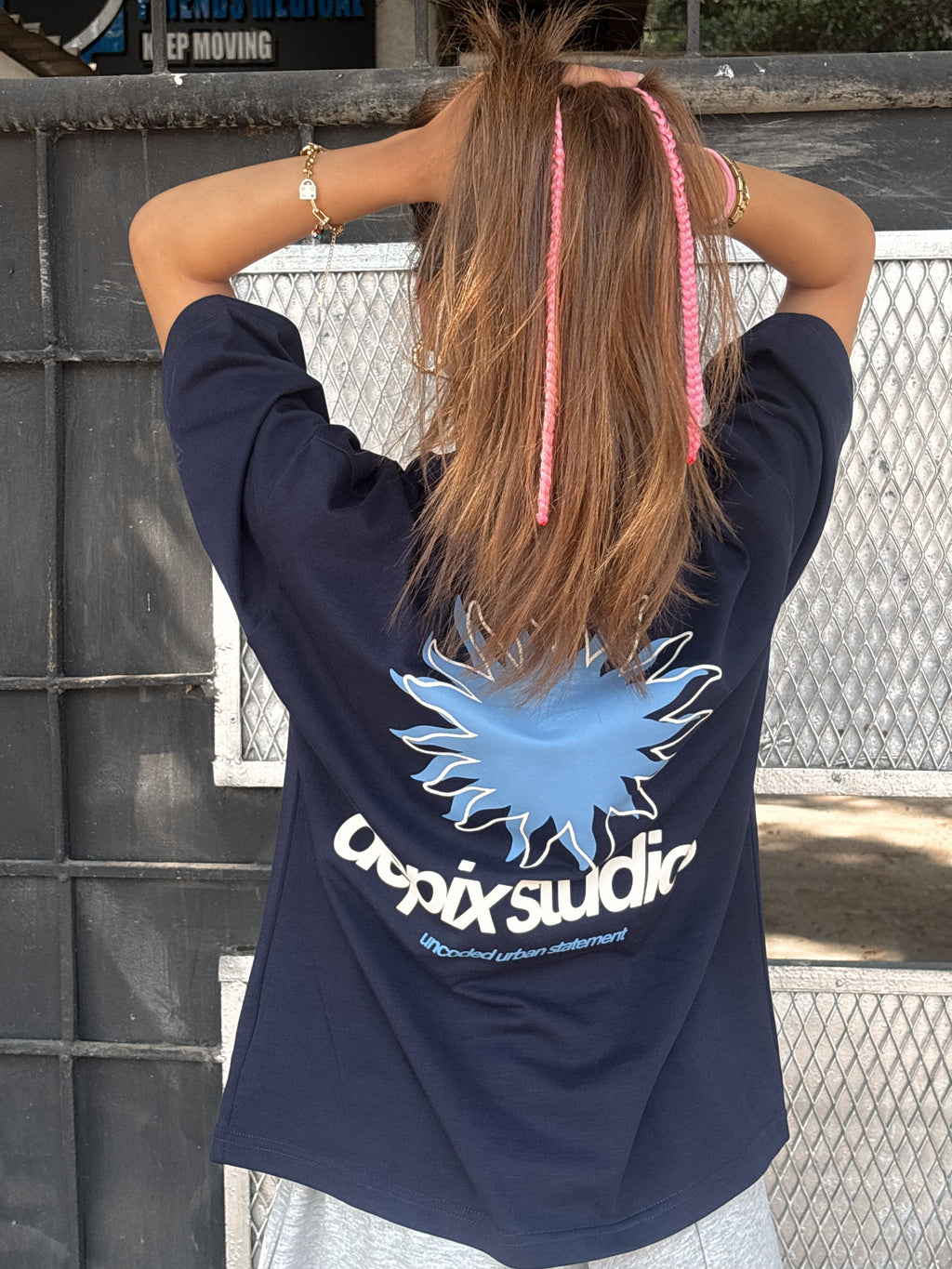 Sun Dark Blue T-Shirt