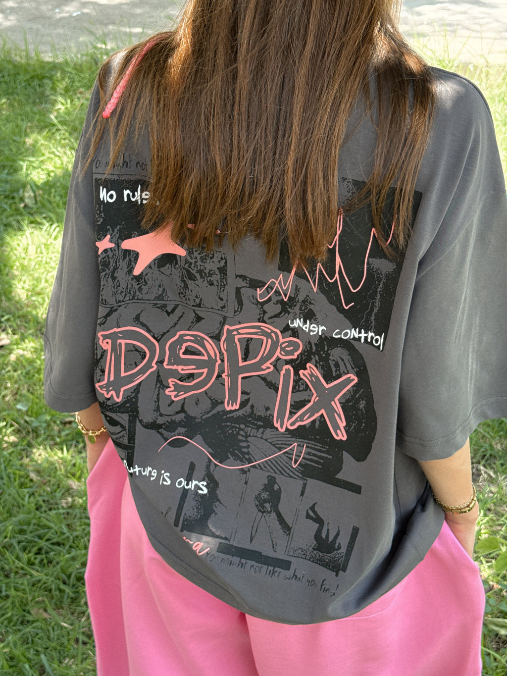 Depix Mind Gray T-Shirt