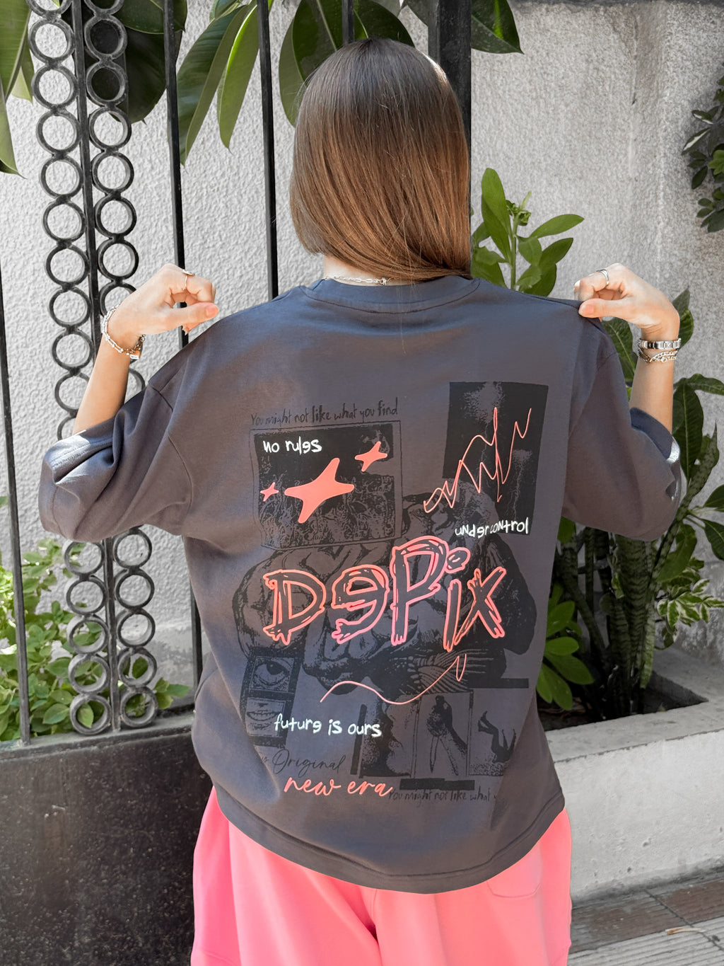 Depix Mind Gray T-Shirt