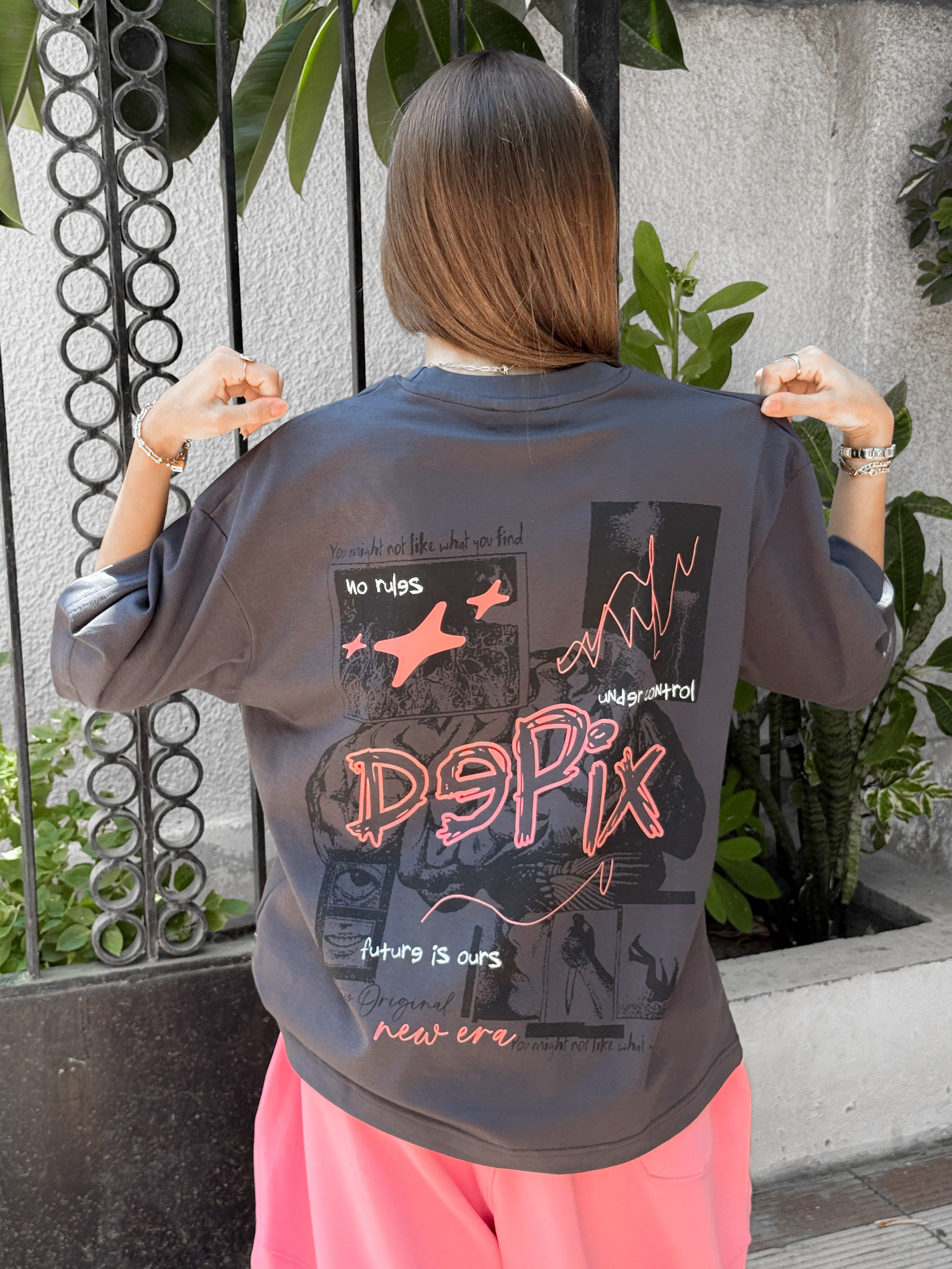 Depix Mind Gray T-Shirt