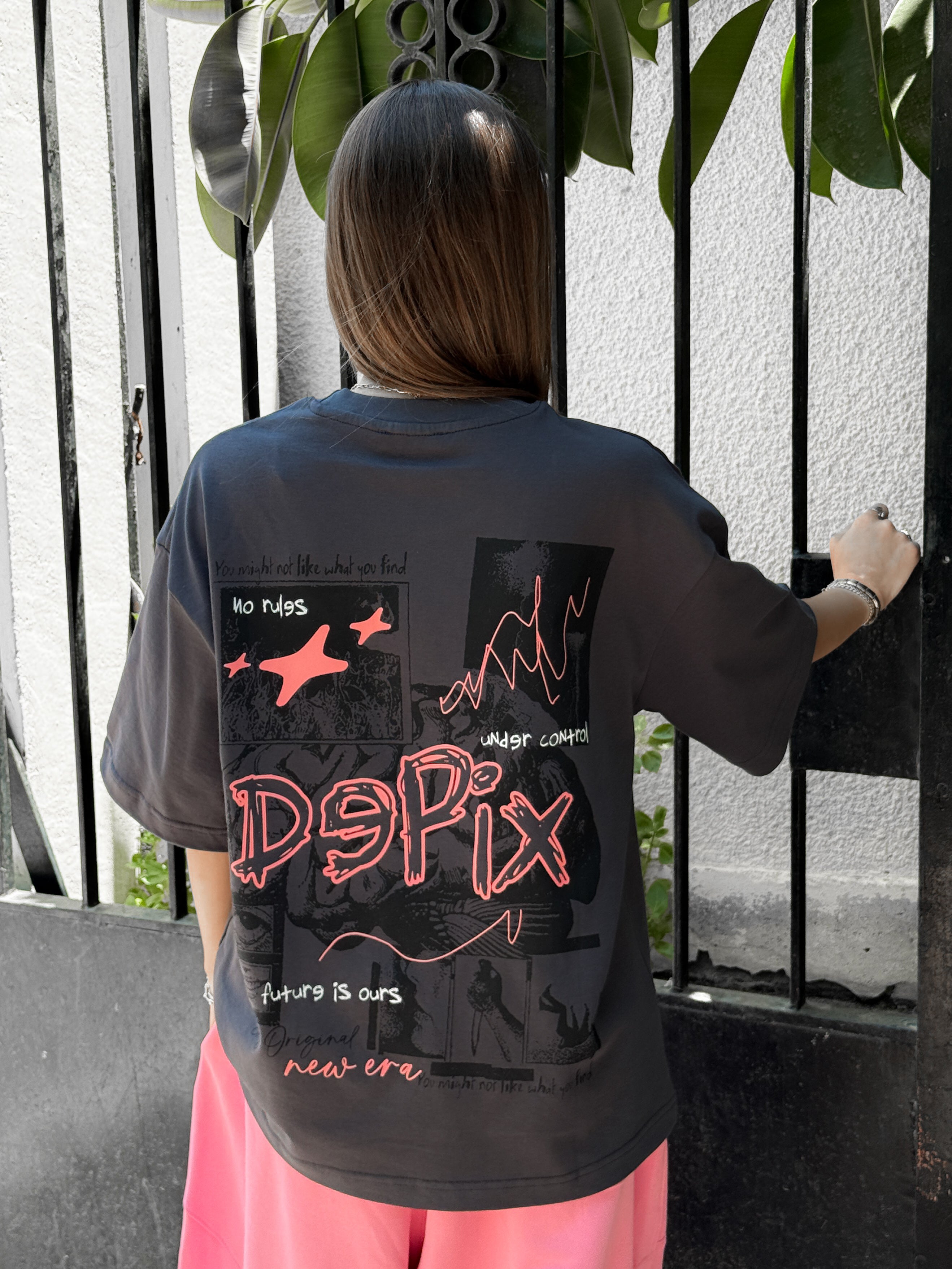 Depix Mind Gray T-Shirt