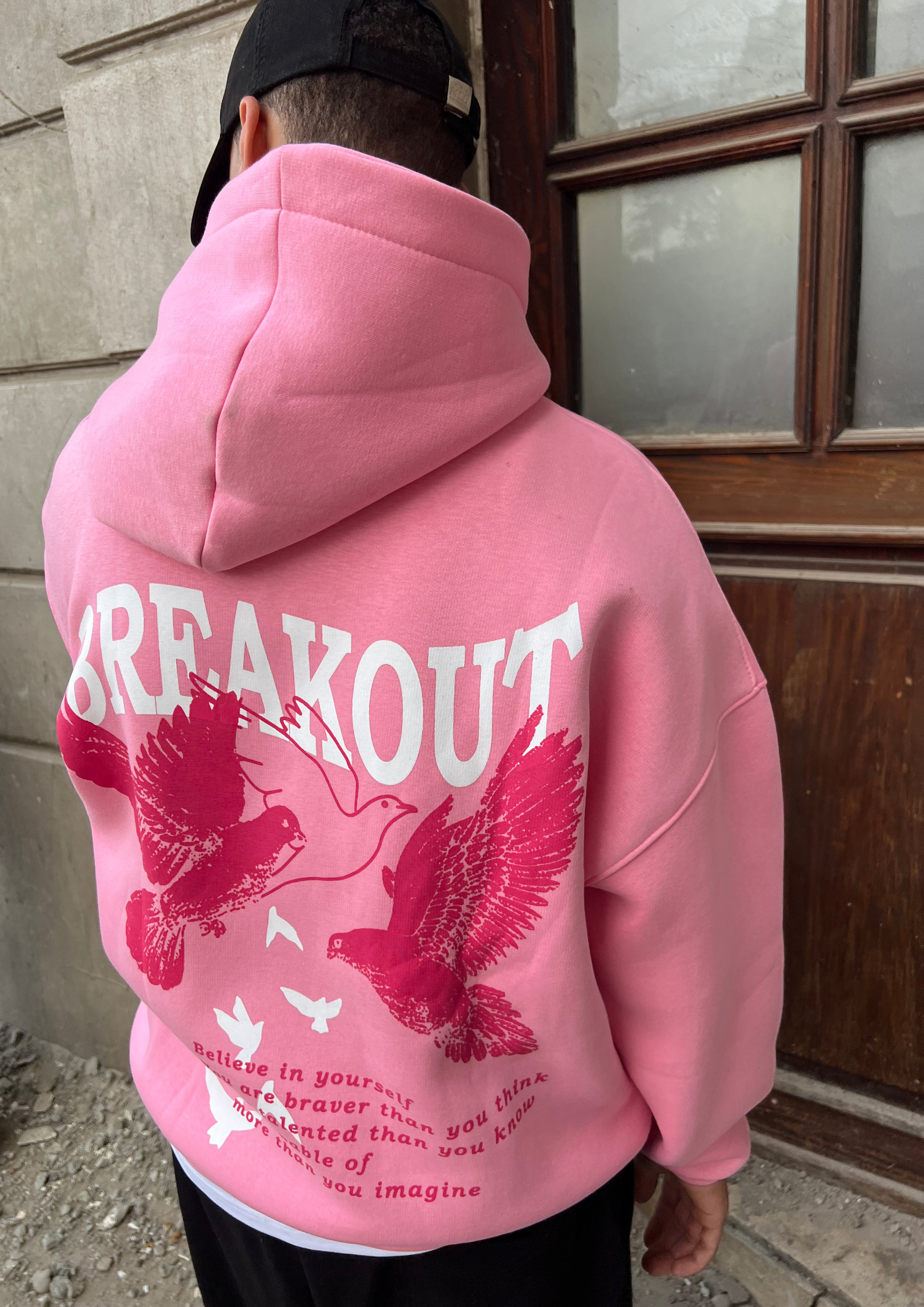 Break Out Pink Hoodie
