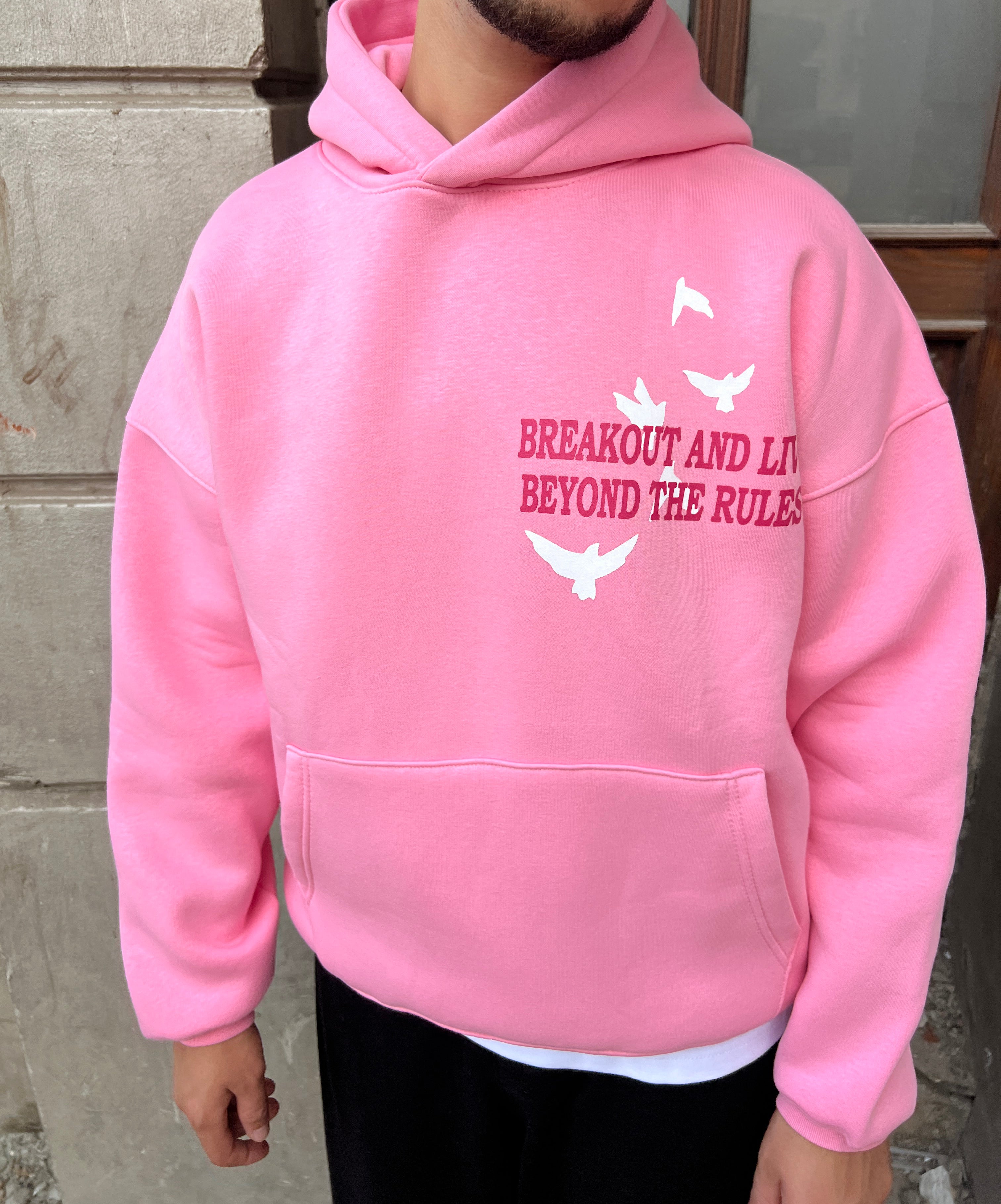 Break Out Pink Hoodie