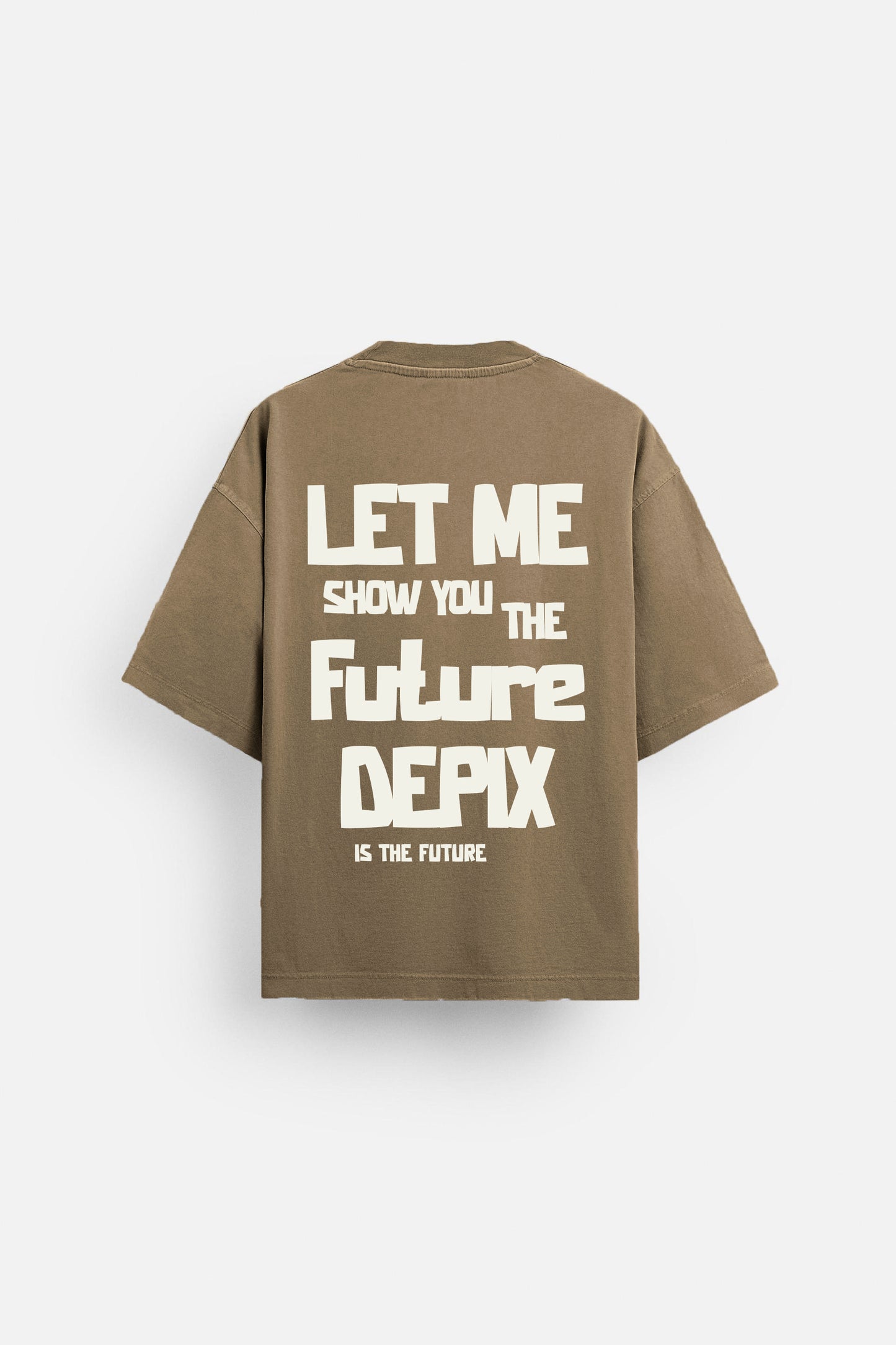 Let me - Brown - T-shirt
