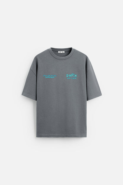 Live a life - Gray - T-shirt