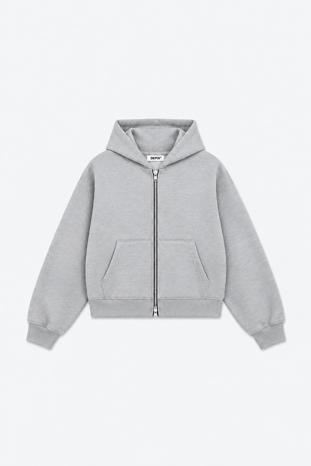 L.Gray Basic Zip-Up Hoodie