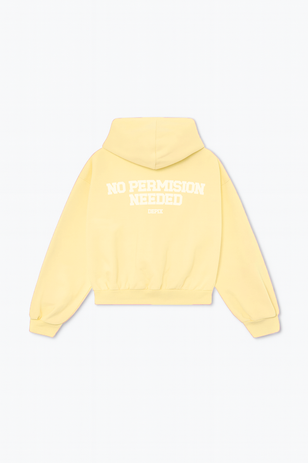 Yellow - No Permission Hoodie
