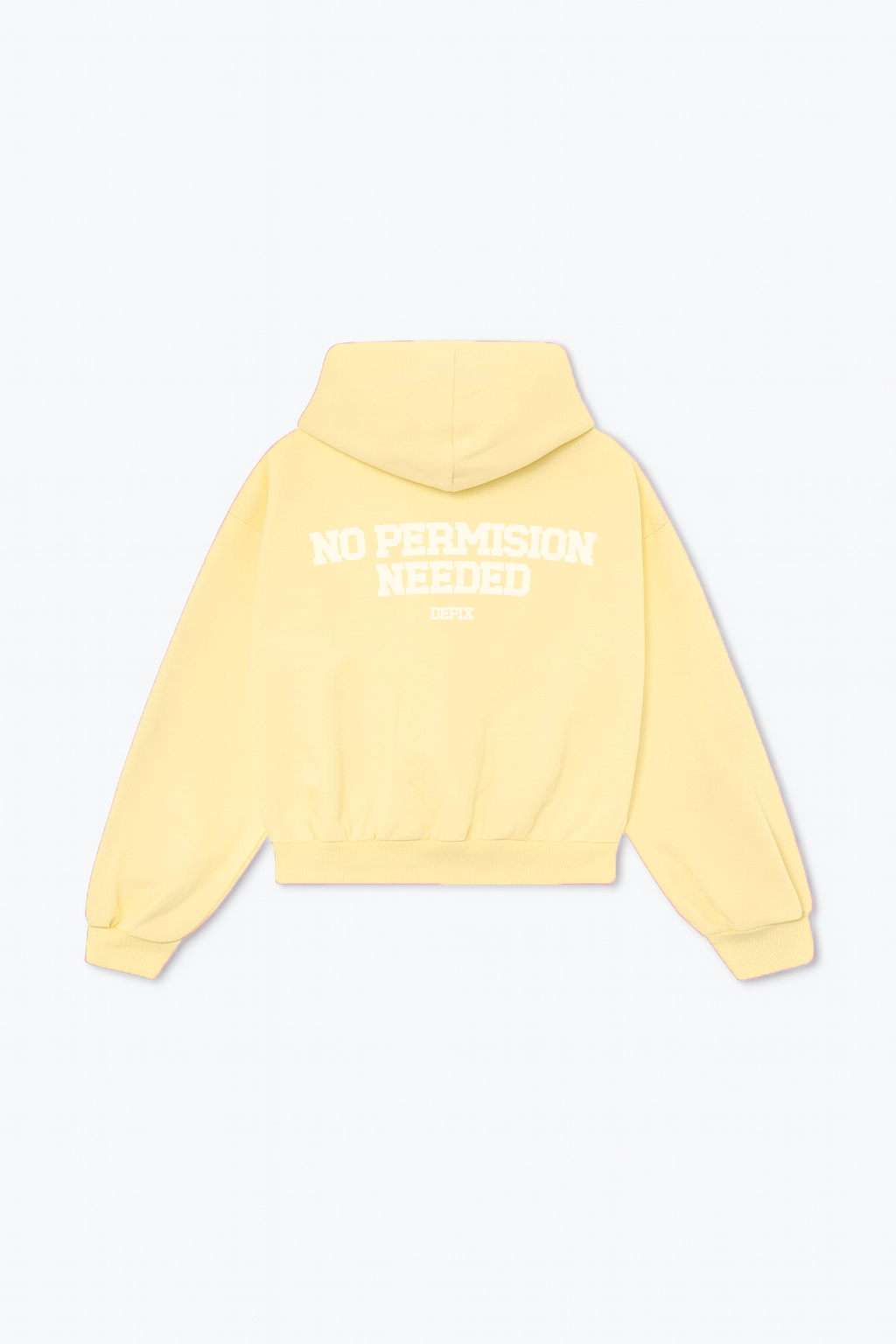 Yellow - No Permission Hoodie